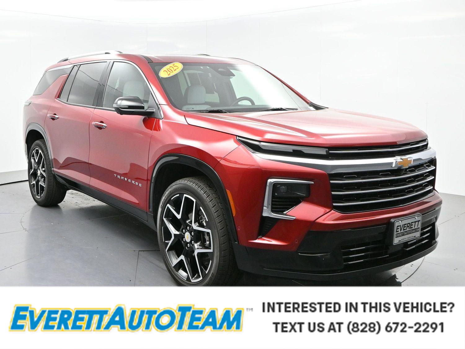 Radiant Red Tintcoat 2025 Chevrolet Traverse High Country AWD SUV / Crossover Four-Wheel Drive 8-Speed Automatic
