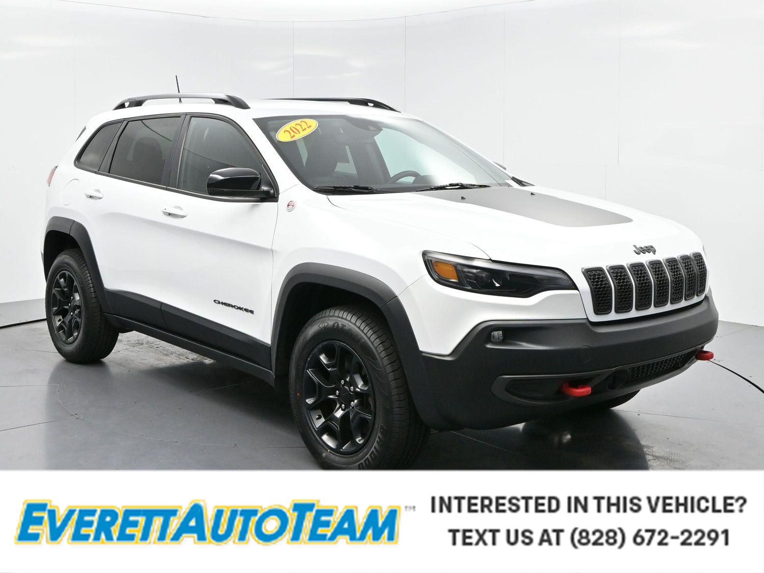 Bright White Clearcoat 2022 Jeep Cherokee SUV / Crossover Four-Wheel Drive 9-Speed Automatic