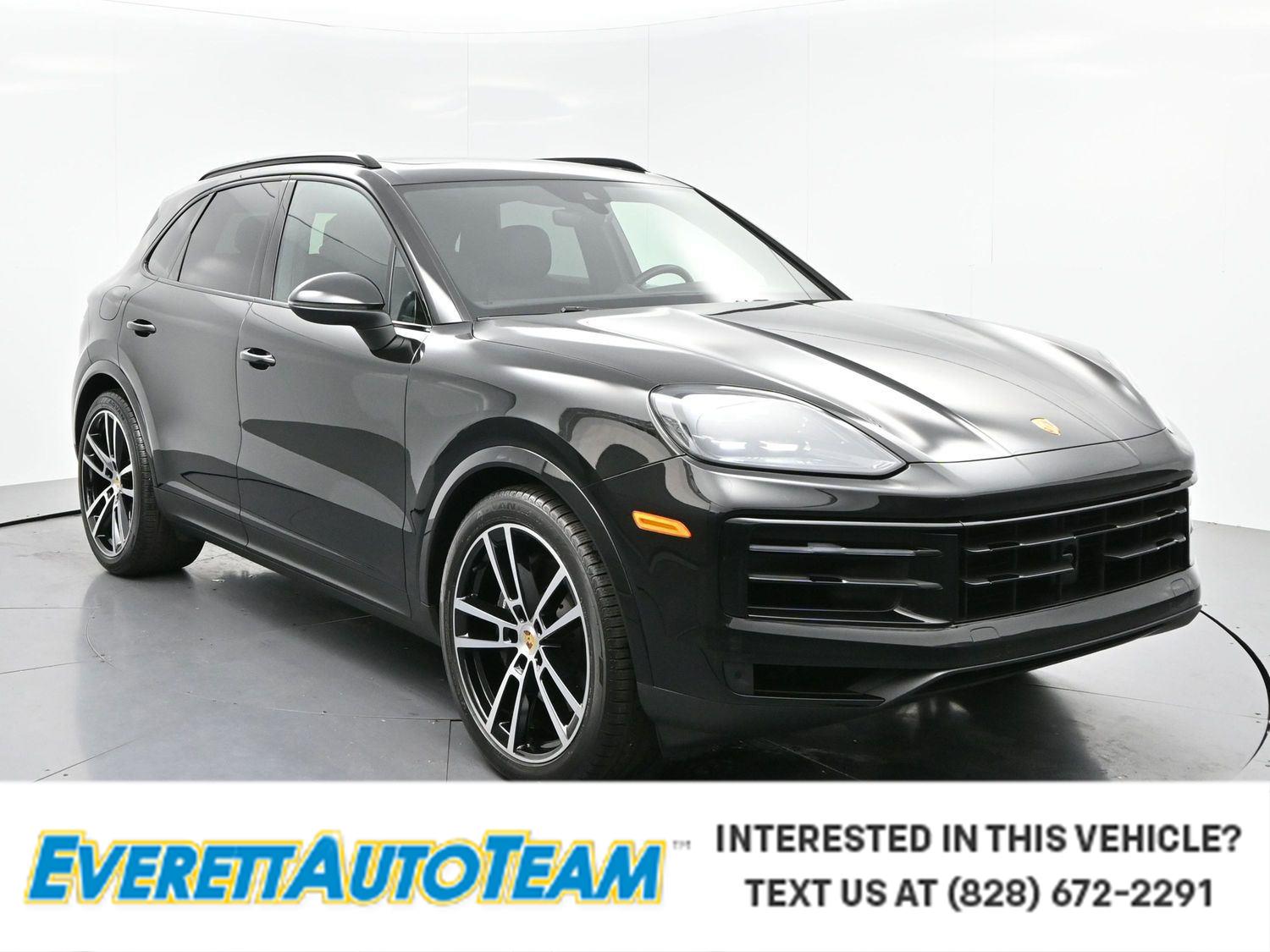 Chromite Black Metallic 2024 Porsche Cayenne AWD SUV / Crossover All-Wheel Drive Automatic