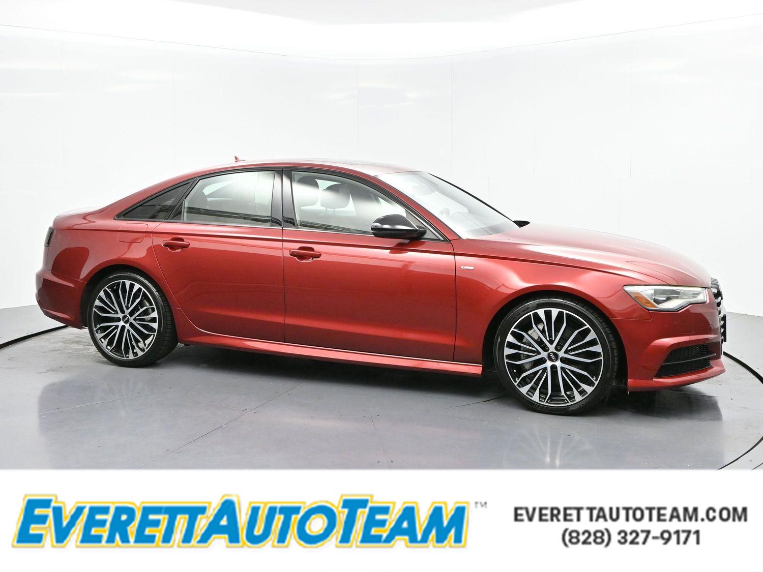 Matador Red Metallic 2018 Audi A6 2.0T Premium Sedan FWD Sedan Front-Wheel Drive Automatic