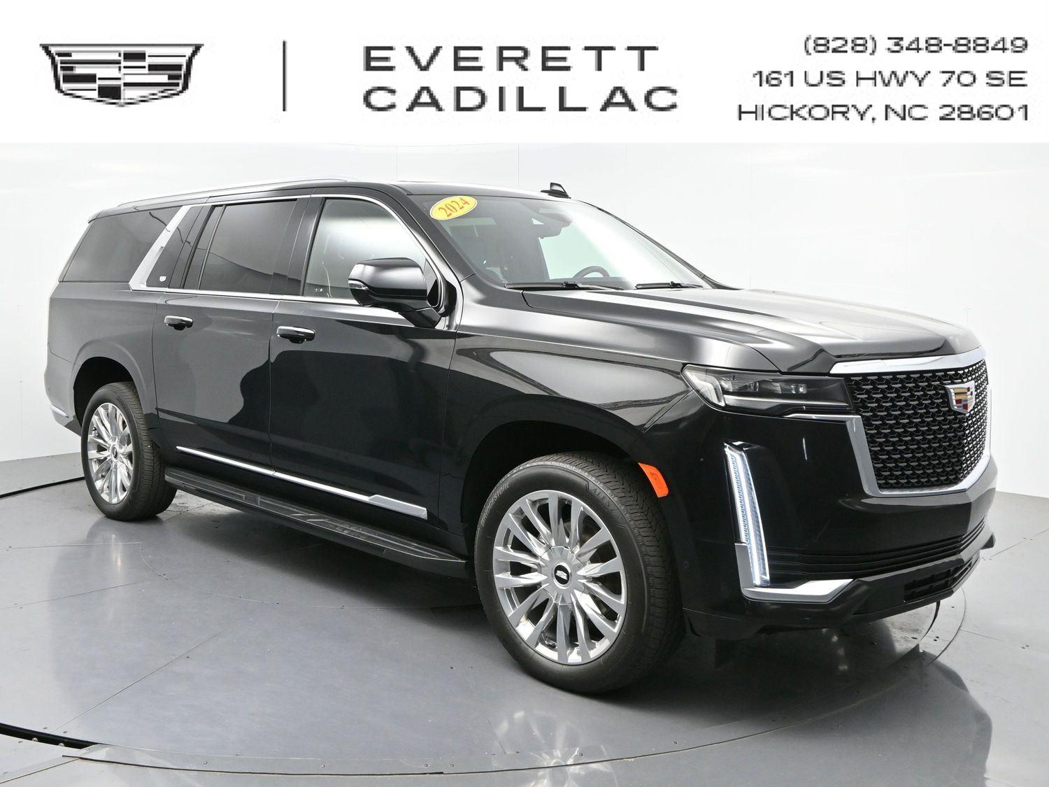 Black Raven 2024 Cadillac Escalade ESV Premium Luxury 4WD SUV / Crossover Four-Wheel Drive Automatic