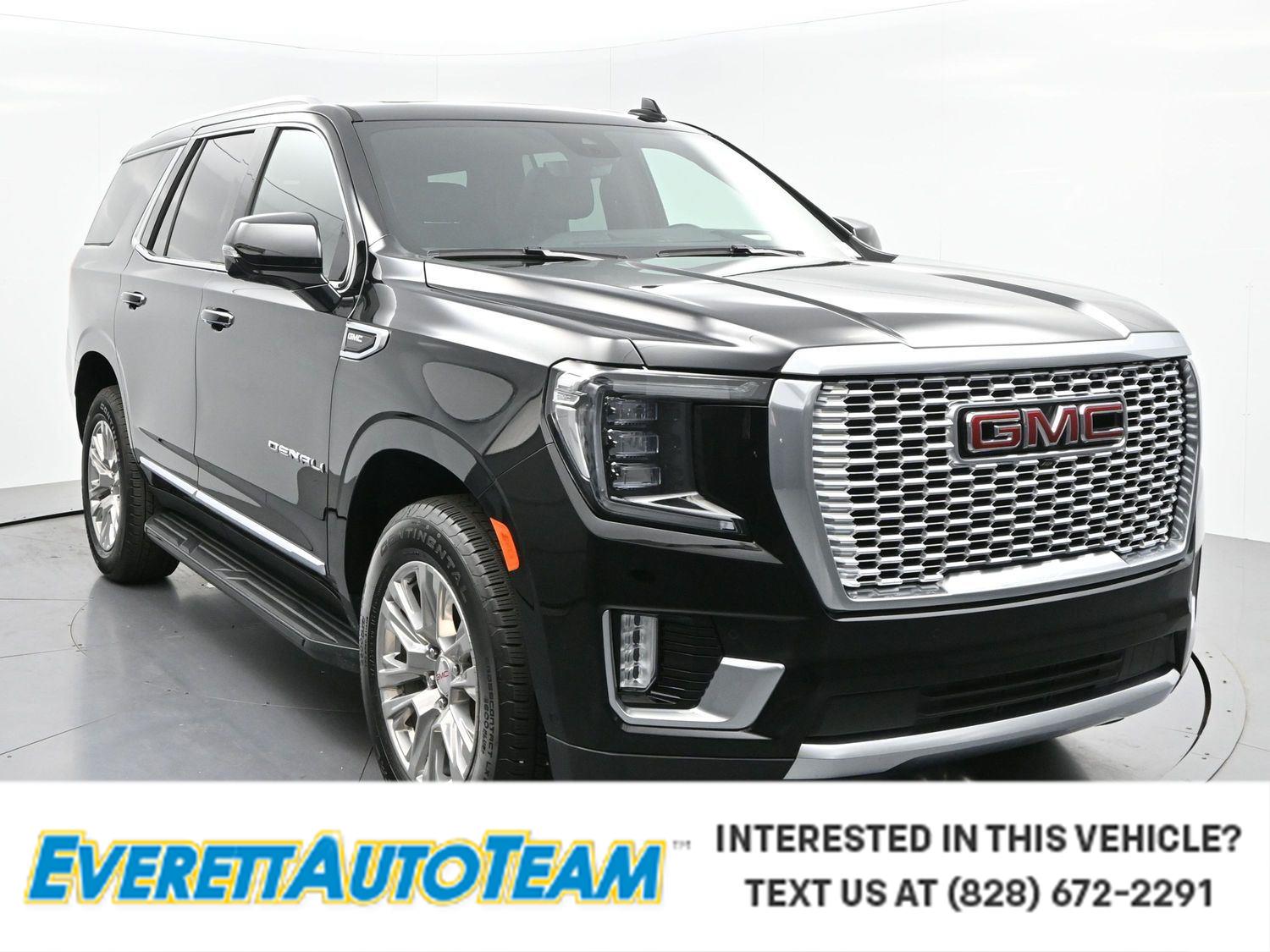 Onyx Black 2024 GMC Yukon Denali 4WD SUV / Crossover Four-Wheel Drive Automatic