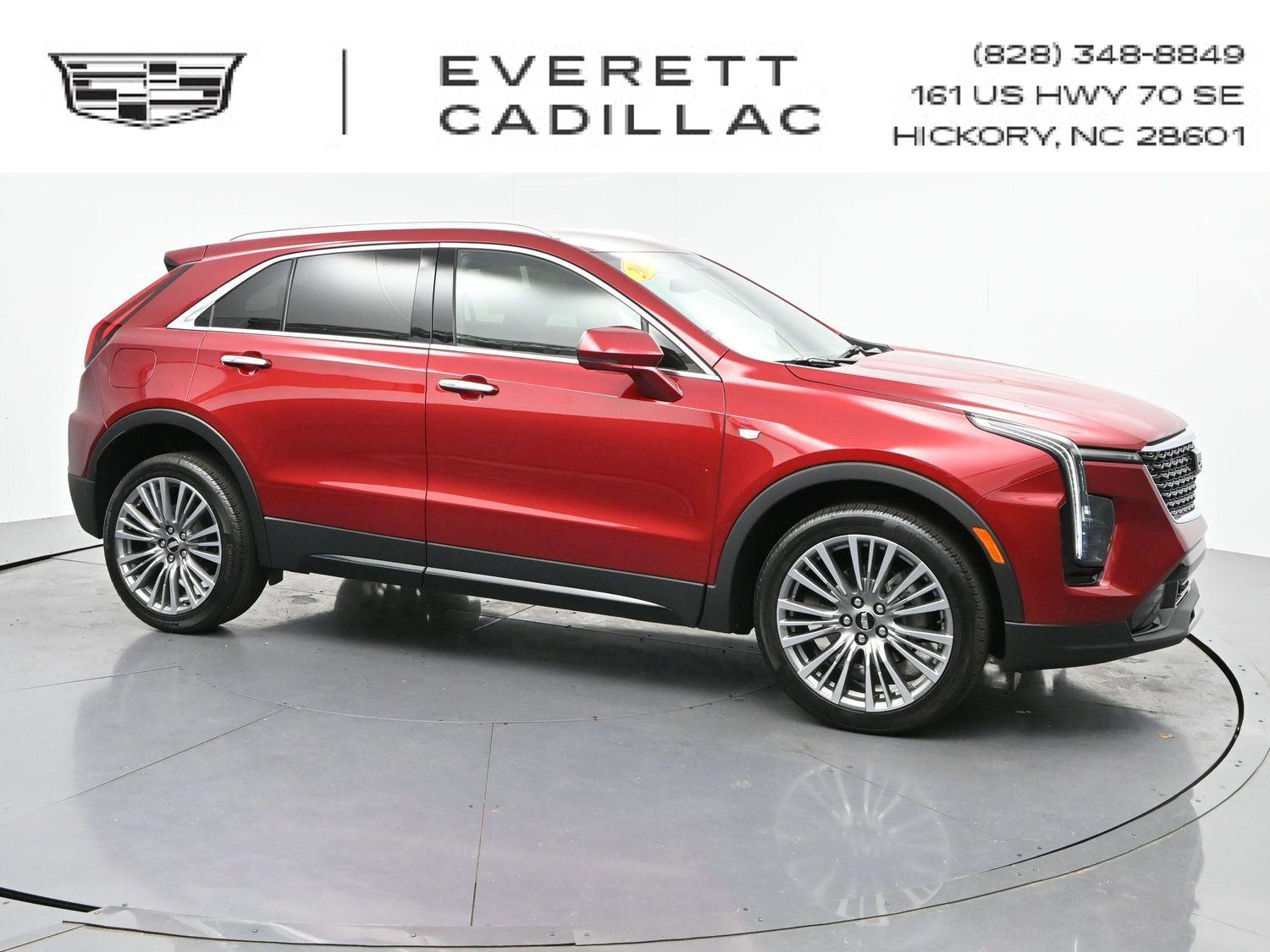 Radiant Red Tintcoat 2024 Cadillac XT4 Premium Luxury AWD SUV / Crossover Four-Wheel Drive 9-Speed Automatic