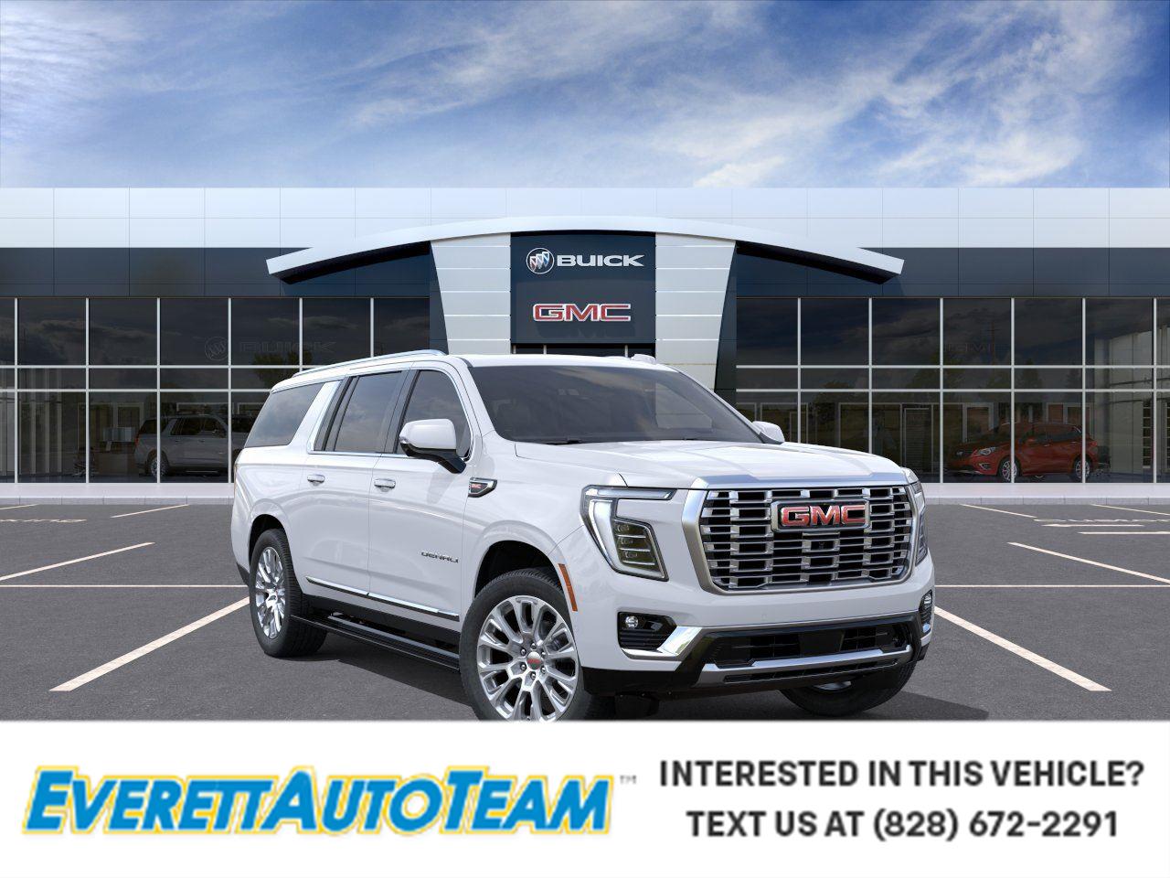 Glacier White Tricoat 2026 GMC Yukon XL SUV / Crossover Four-Wheel Drive Automatic
