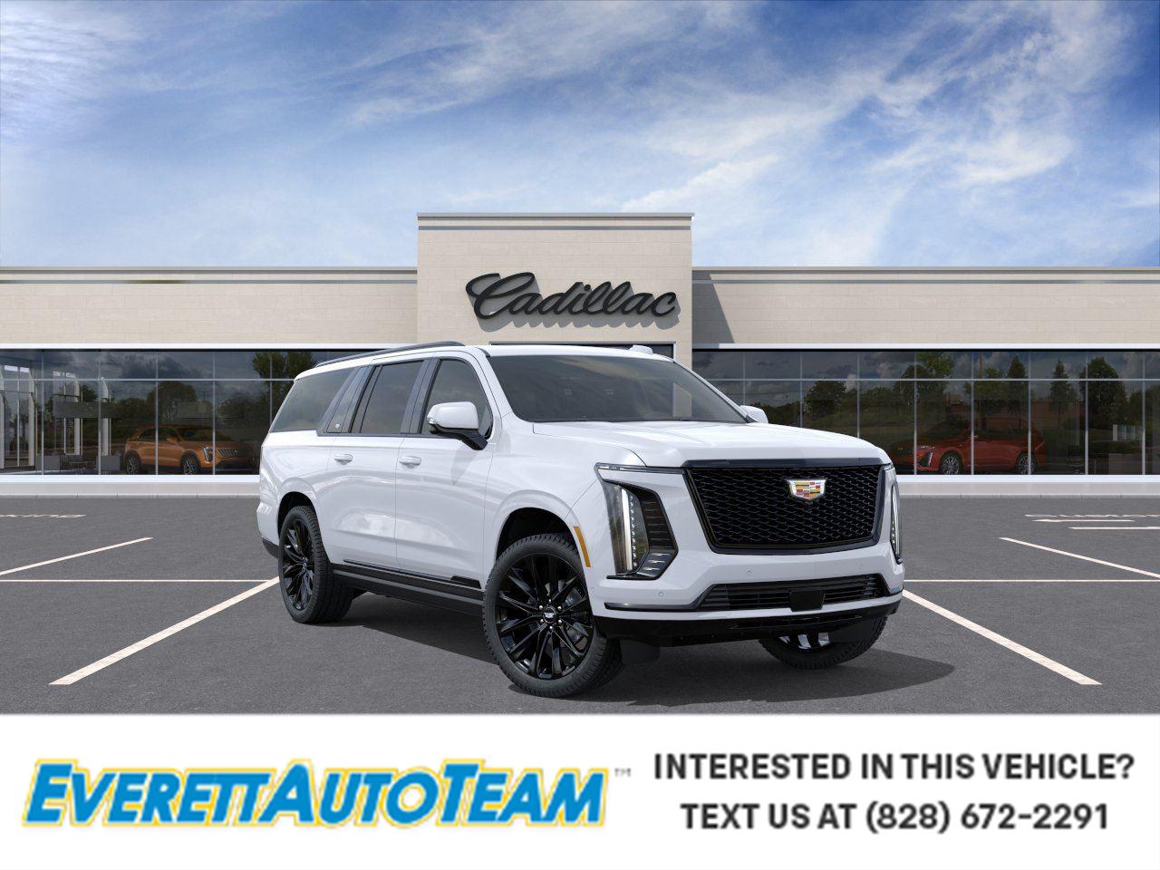 Vibrant White Tricoat 2026 Cadillac Escalade ESV Platinum Sport 4WD SUV / Crossover Four-Wheel Drive Automatic