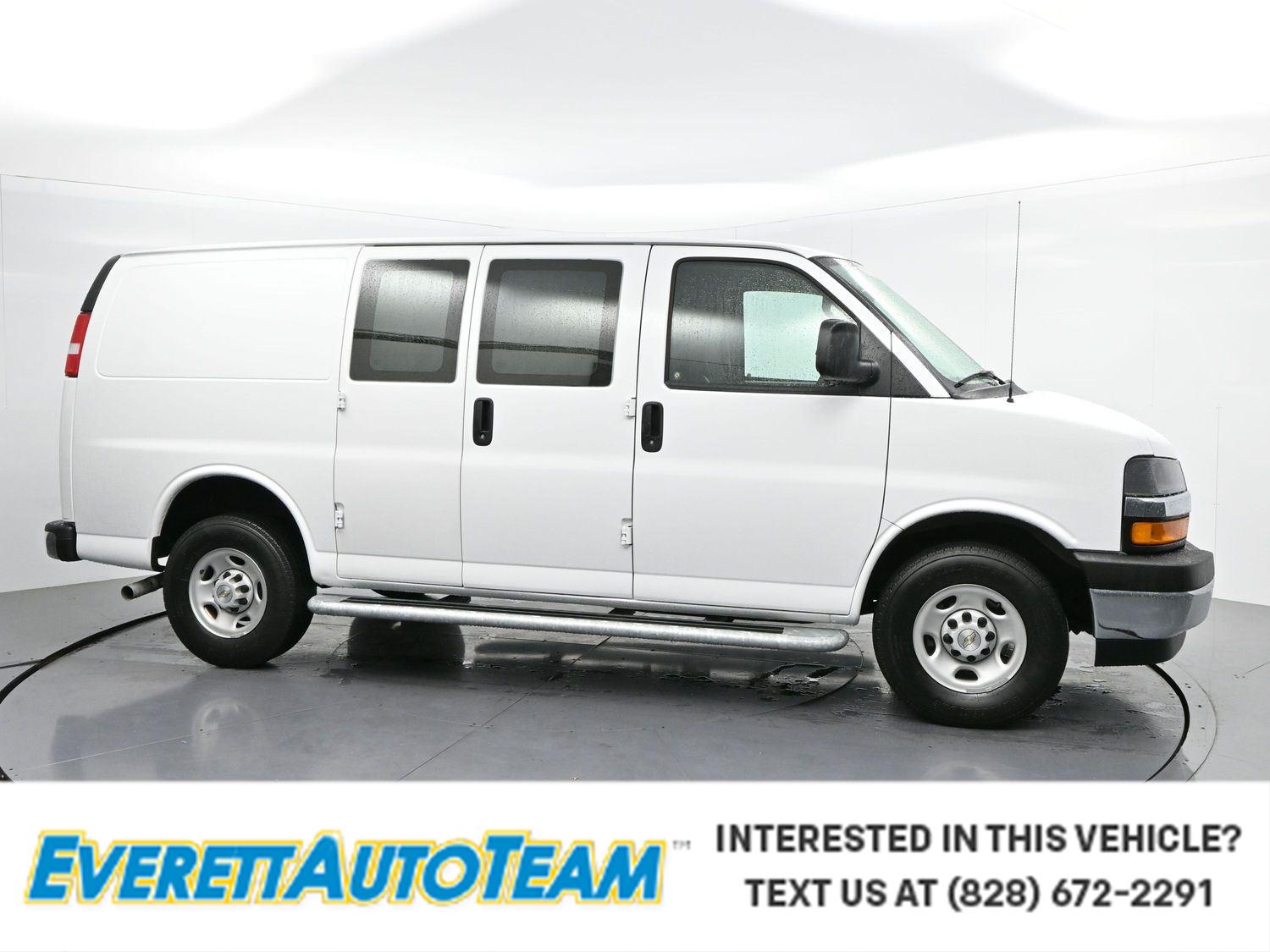 Summit White 2024 Chevrolet Express Cargo 2500 RWD Van Rear-Wheel Drive 8-Speed Automatic
