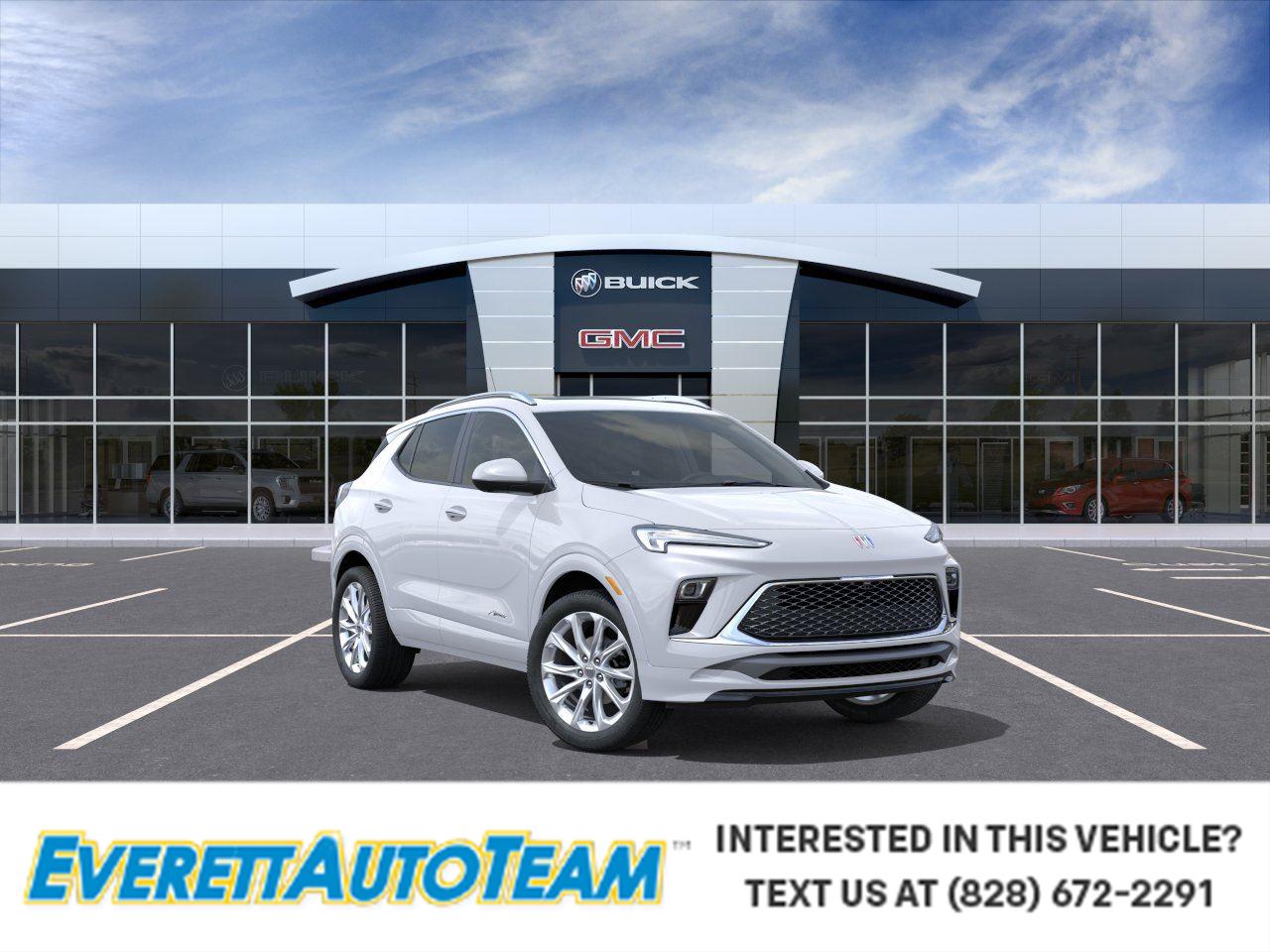 White Frost Tricoat 2026 Buick Encore GX SUV / Crossover Front-Wheel Drive Continuously Variable Transmission