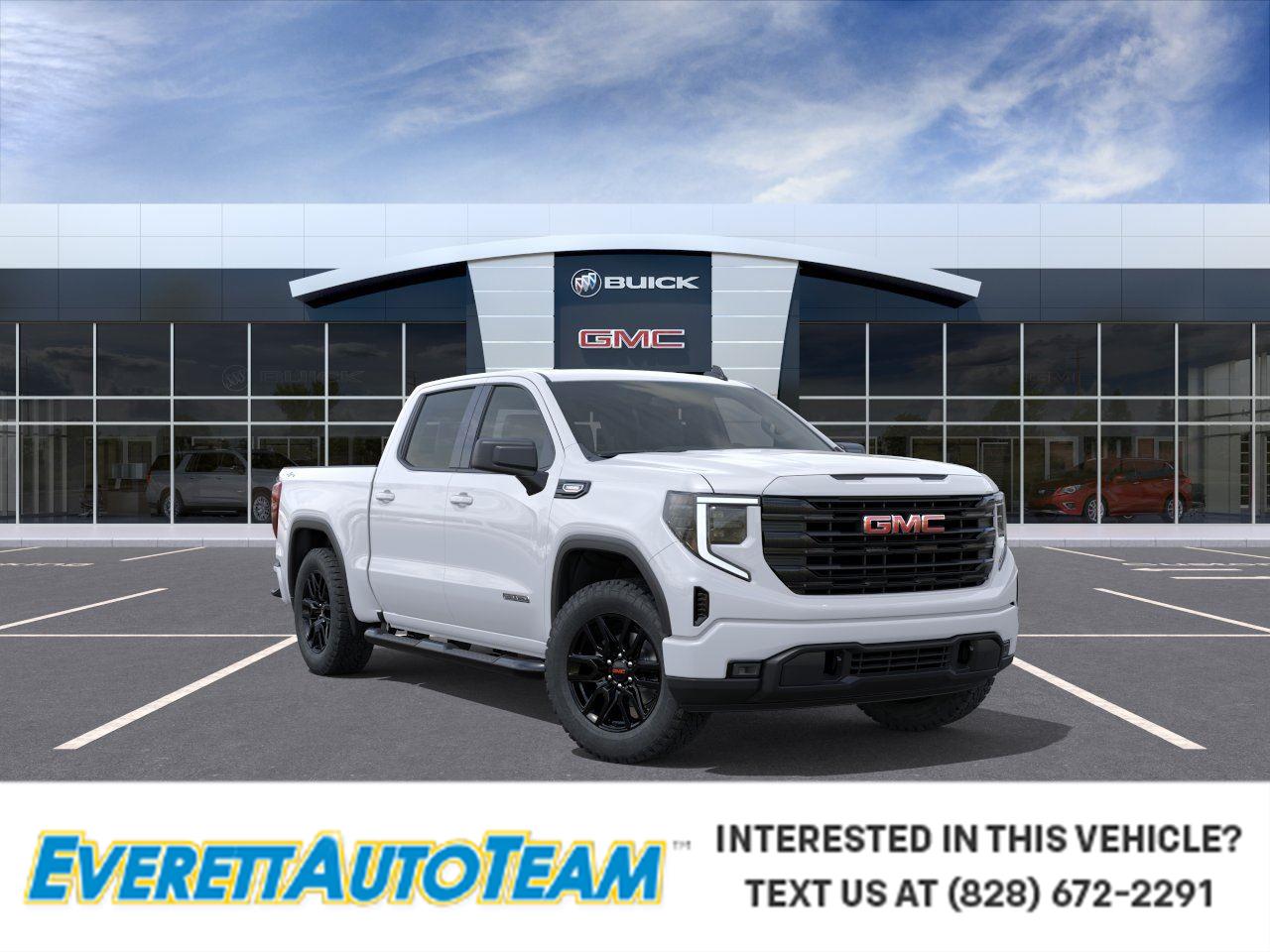 Summit White 2026 GMC Sierra 1500 Pickup Truck Four-Wheel Drive 8-Speed Automatic