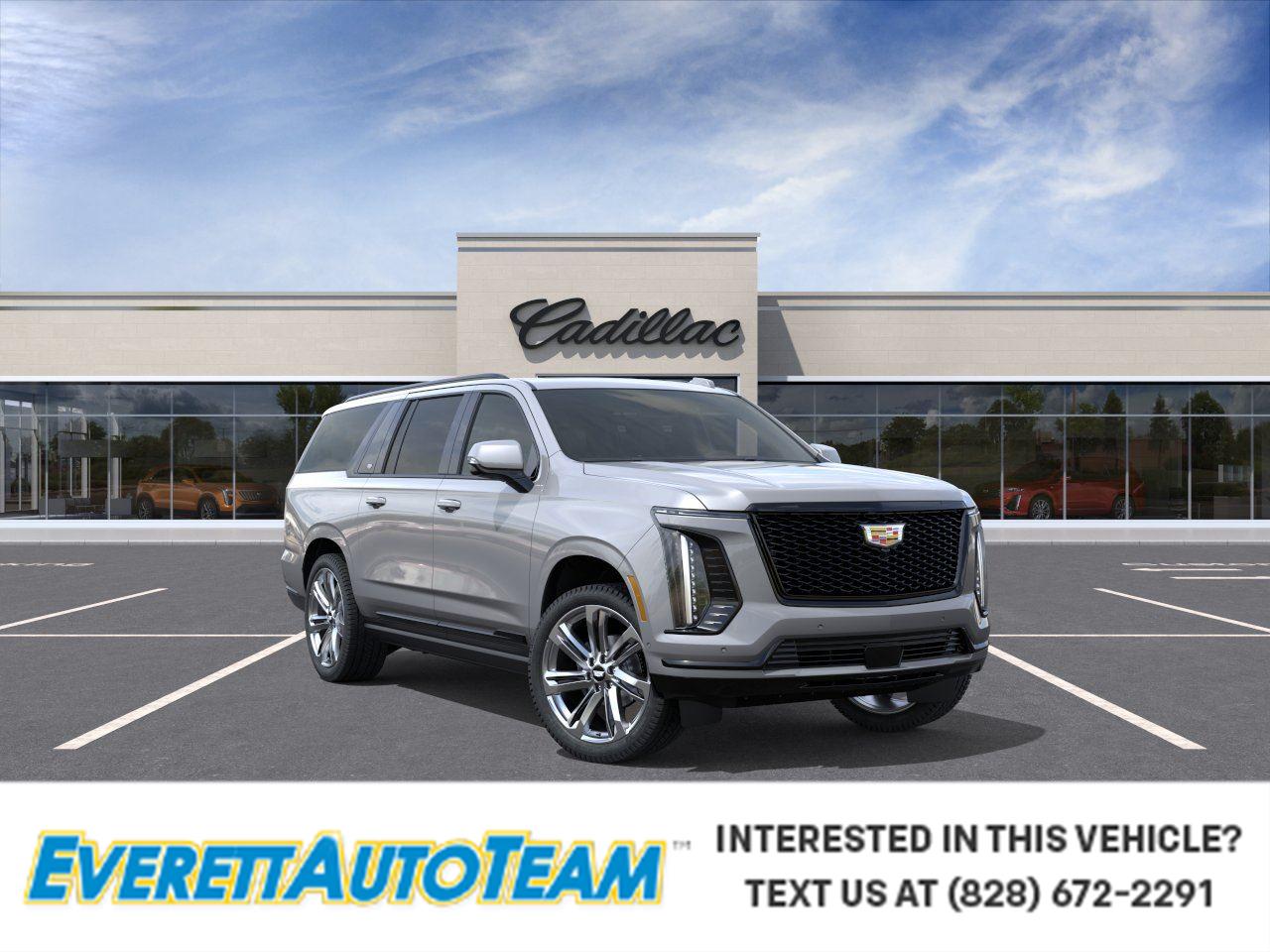 Argent Silver Metallic 2026 Cadillac Escalade ESV Platinum Sport 4WD SUV / Crossover Four-Wheel Drive Automatic