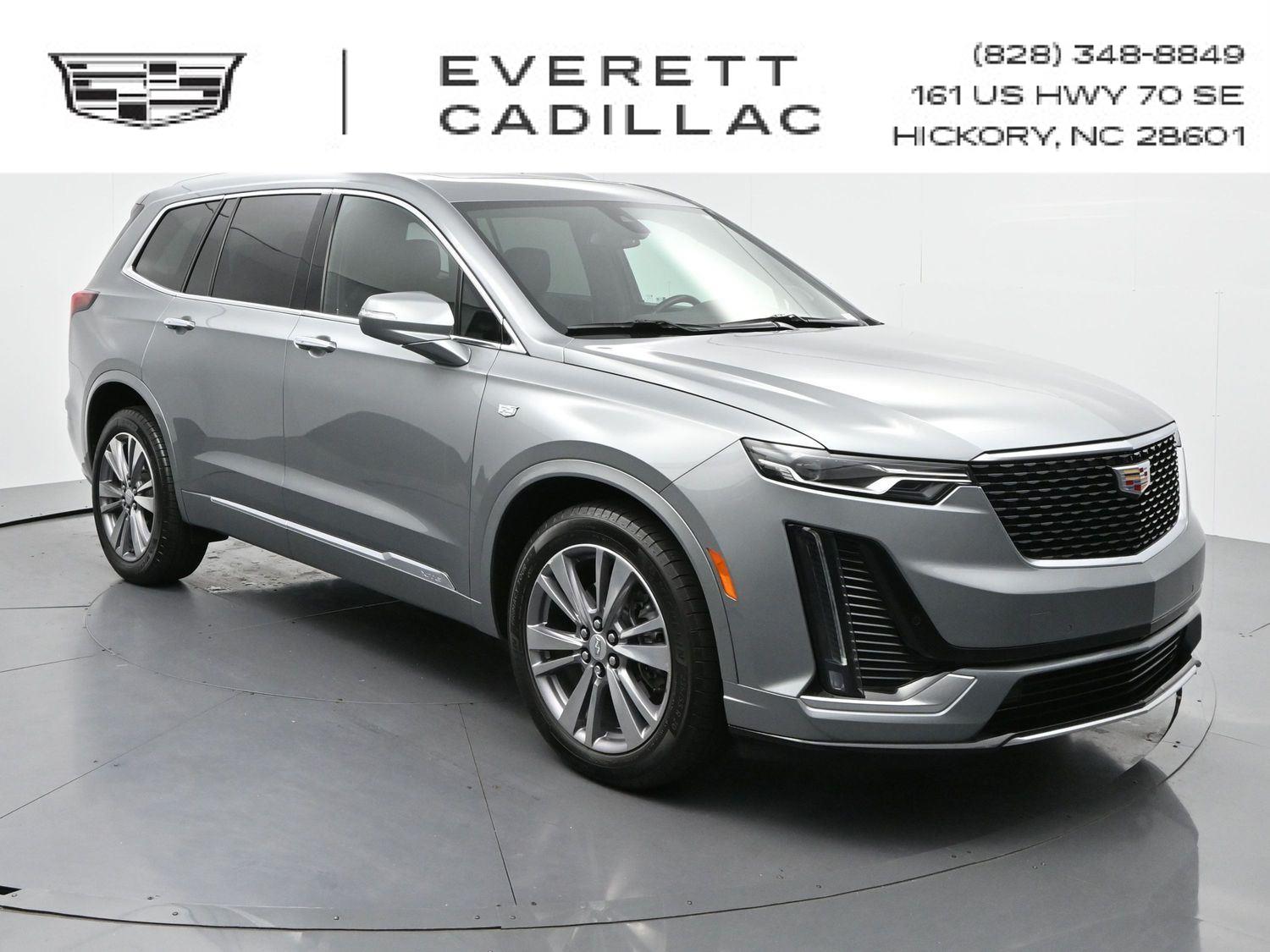 Argent Silver Metallic 2024 Cadillac XT6 Premium Luxury AWD SUV / Crossover Four-Wheel Drive 9-Speed Automatic