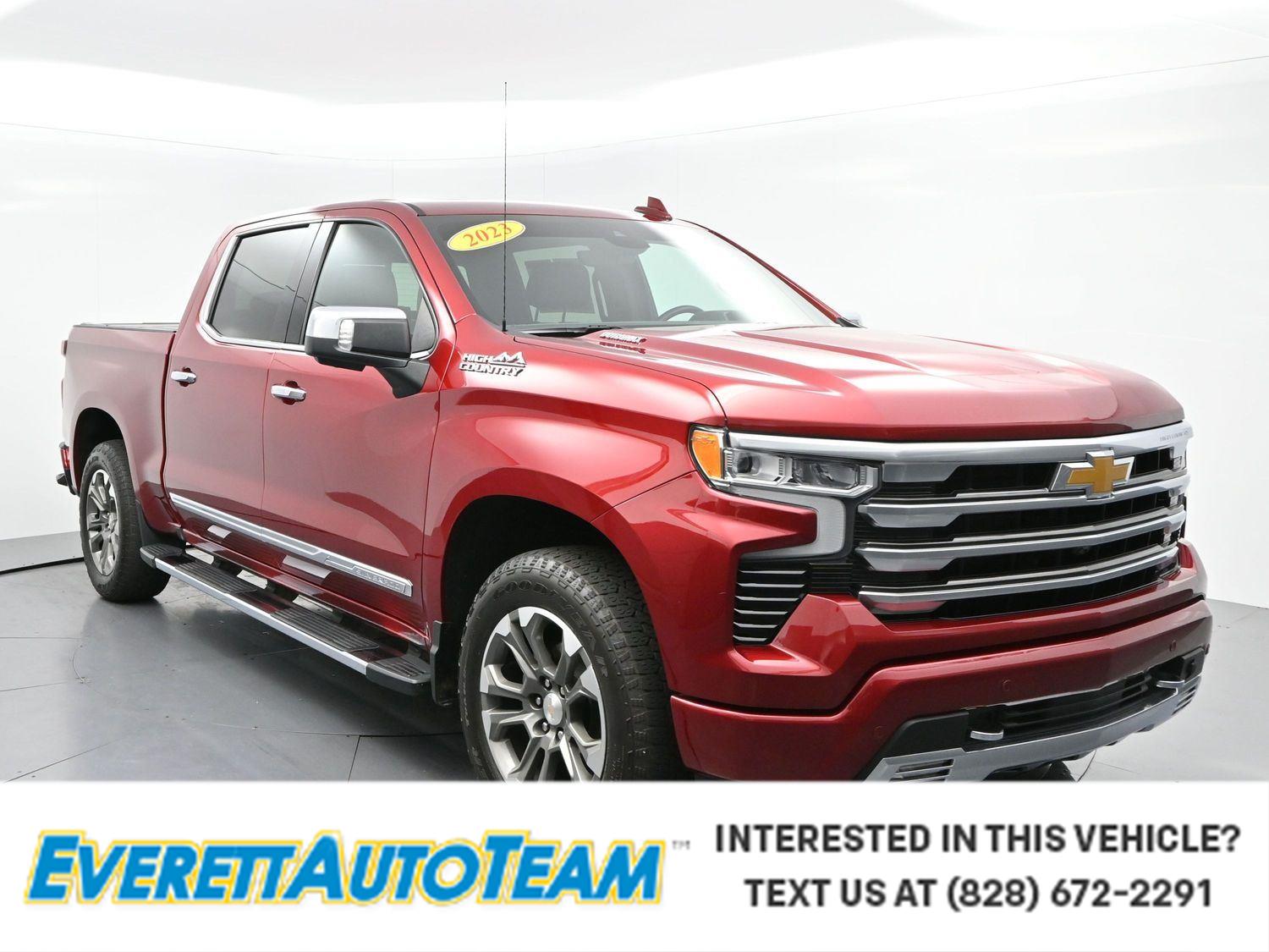 Radiant Red Tintcoat 2023 Chevrolet Silverado 1500 Pickup Truck Four-Wheel Drive Automatic