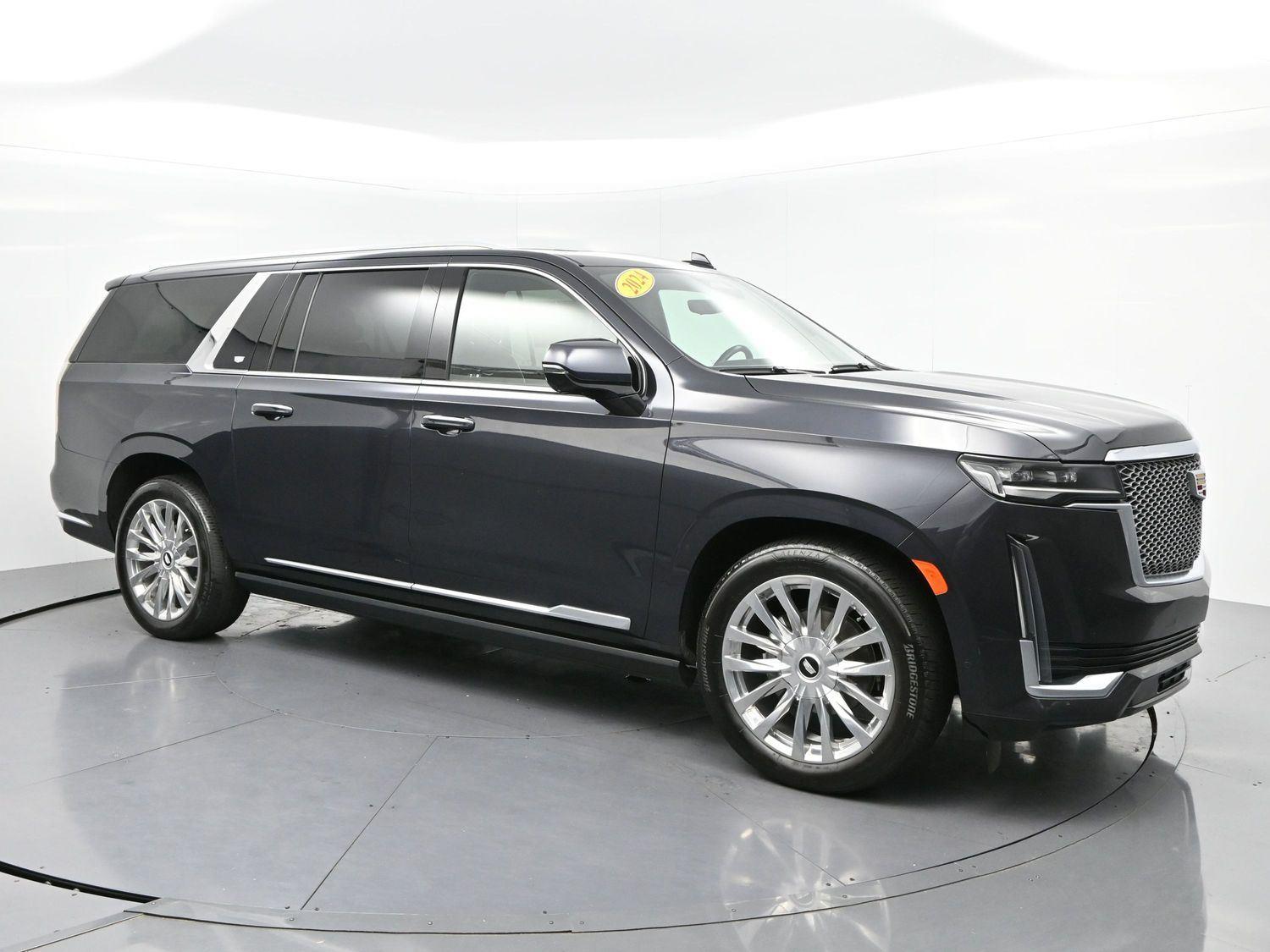 Galactic Gray Metallic 2024 Cadillac Escalade ESV Premium Luxury Platinum 4WD SUV / Crossover Four-Wheel Drive Automatic