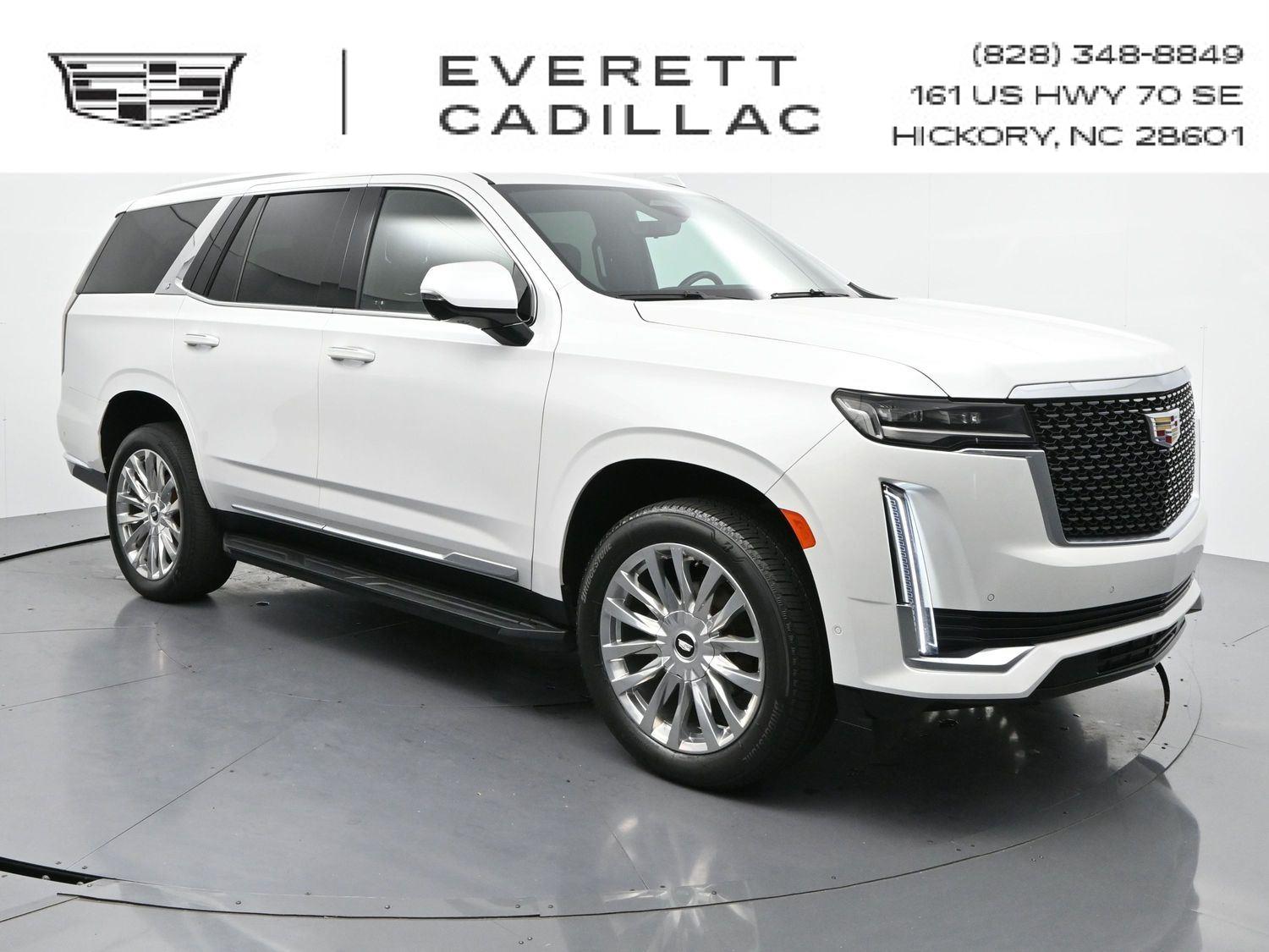 Crystal White Tricoat 2023 Cadillac Escalade Premium Luxury 4WD SUV / Crossover Four-Wheel Drive Automatic