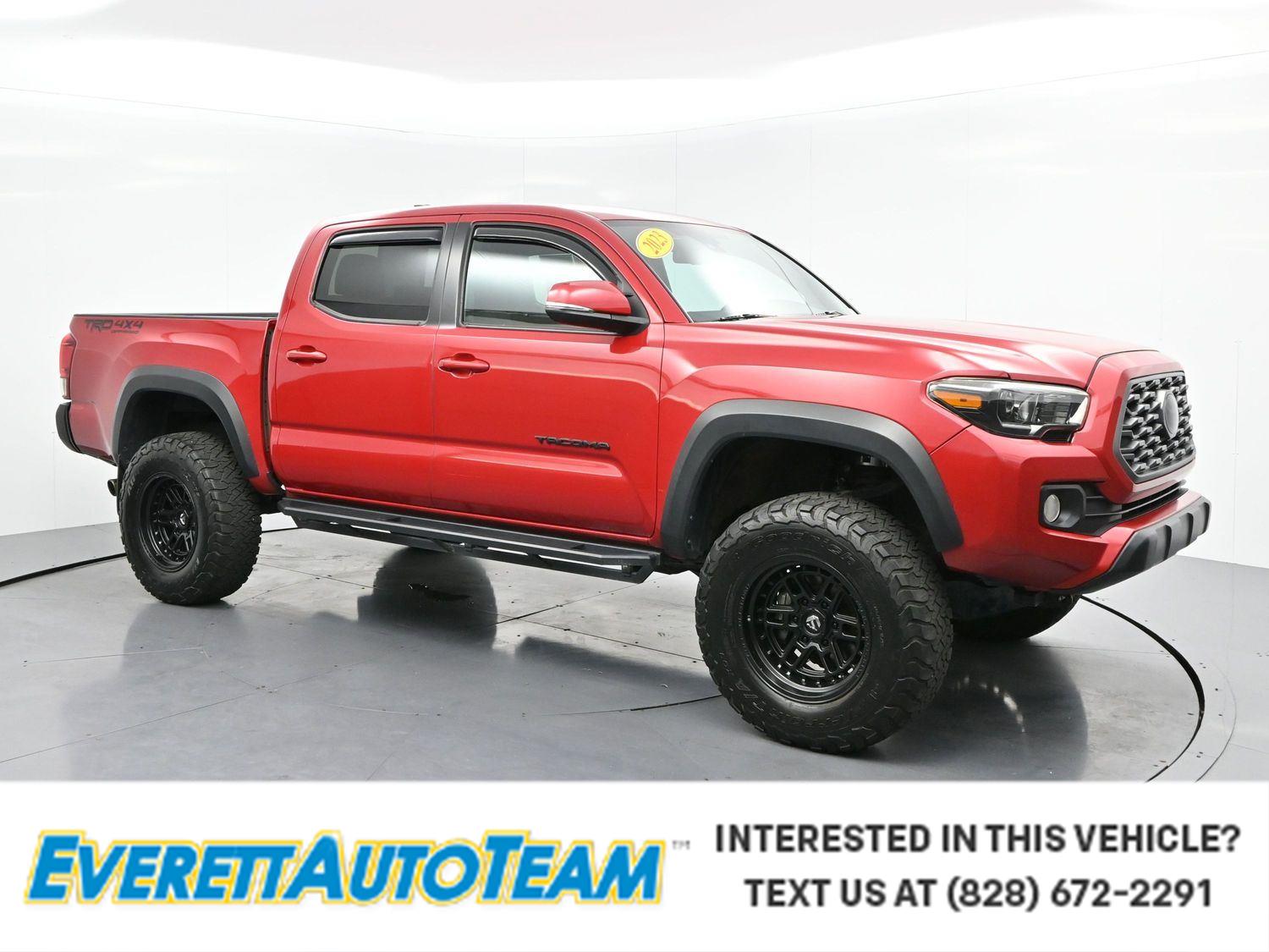 Barcelona Red Metallic 2023 Toyota Tacoma Pickup Truck Four-Wheel Drive 6-Speed Automatic