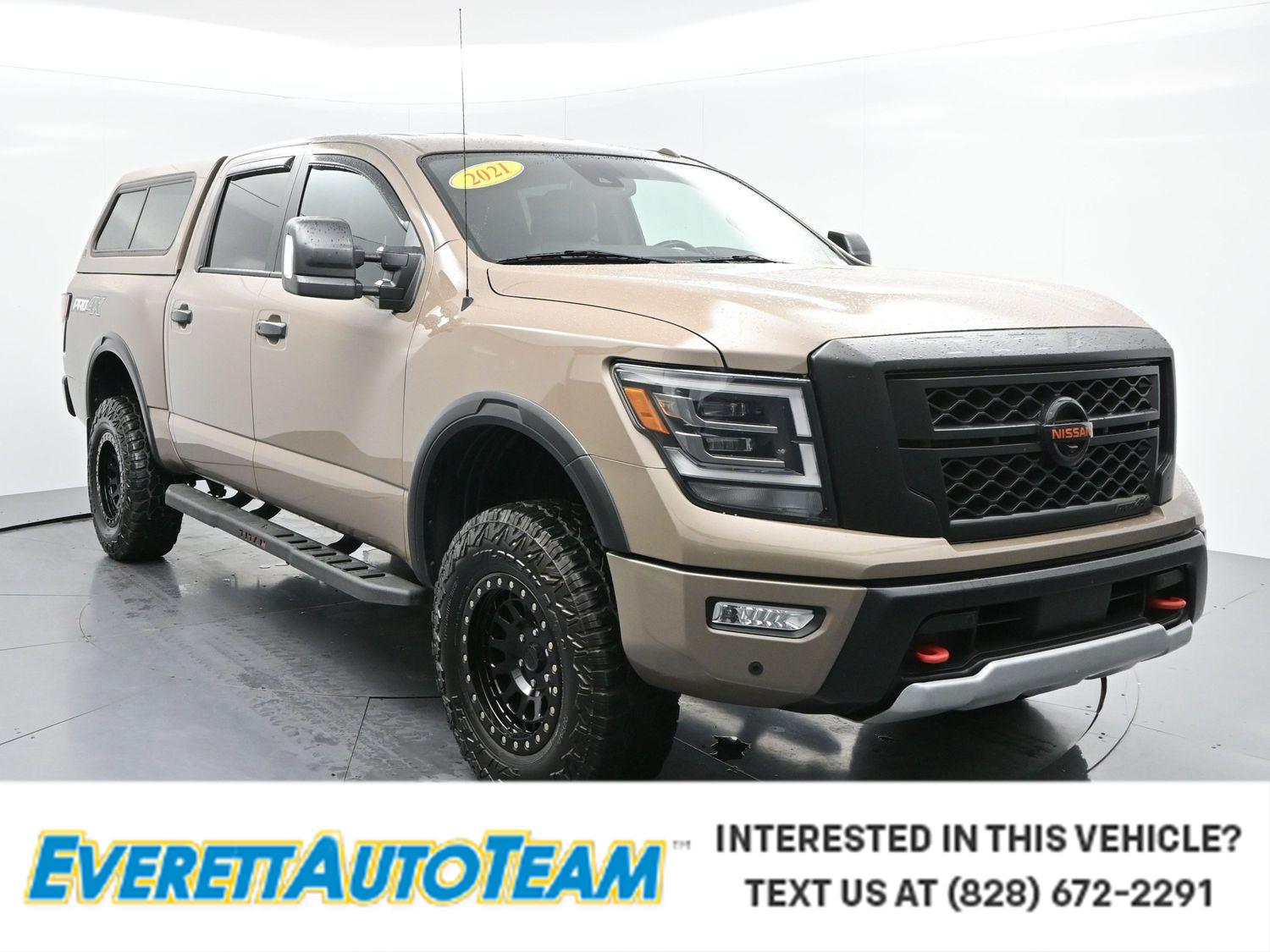 Baja Storm 2021 Nissan Titan PRO-4X Crew Cab 4WD Pickup Truck Four-Wheel Drive Automatic