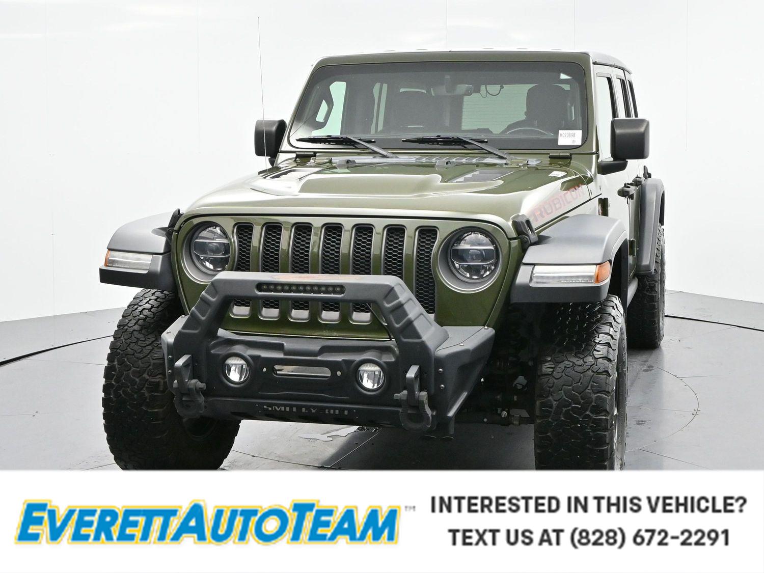 Sarge Green Clearcoat 2021 Jeep Wrangler SUV / Crossover Four-Wheel Drive 8-Speed Automatic