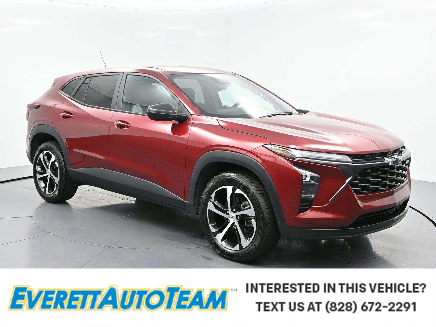Red (Crimson Metallic) 2024 Chevrolet Trax SUV / Crossover Front-Wheel Drive 6-Speed Automatic