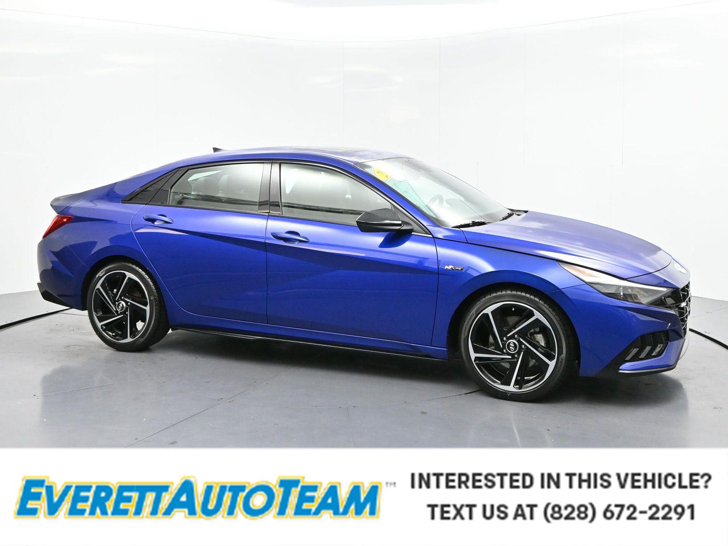 Intense Blue 2023 Hyundai Elantra Sedan Front-Wheel Drive Automatic