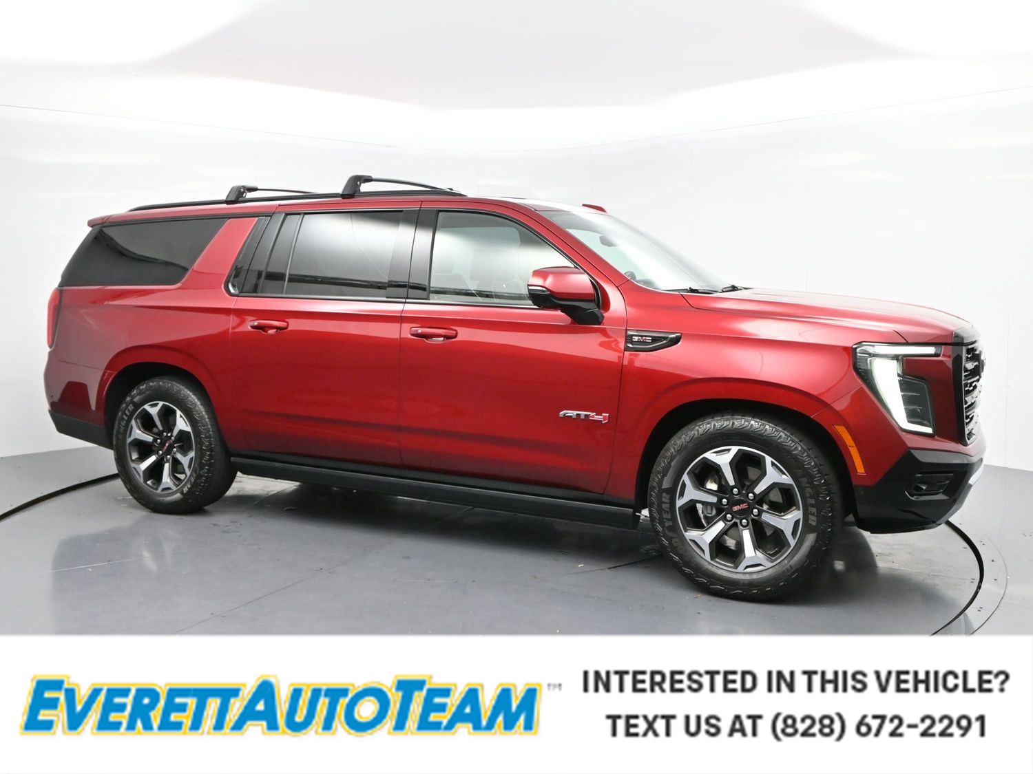 Volcanic Red Tintcoat 2025 GMC Yukon XL SUV / Crossover Four-Wheel Drive Automatic