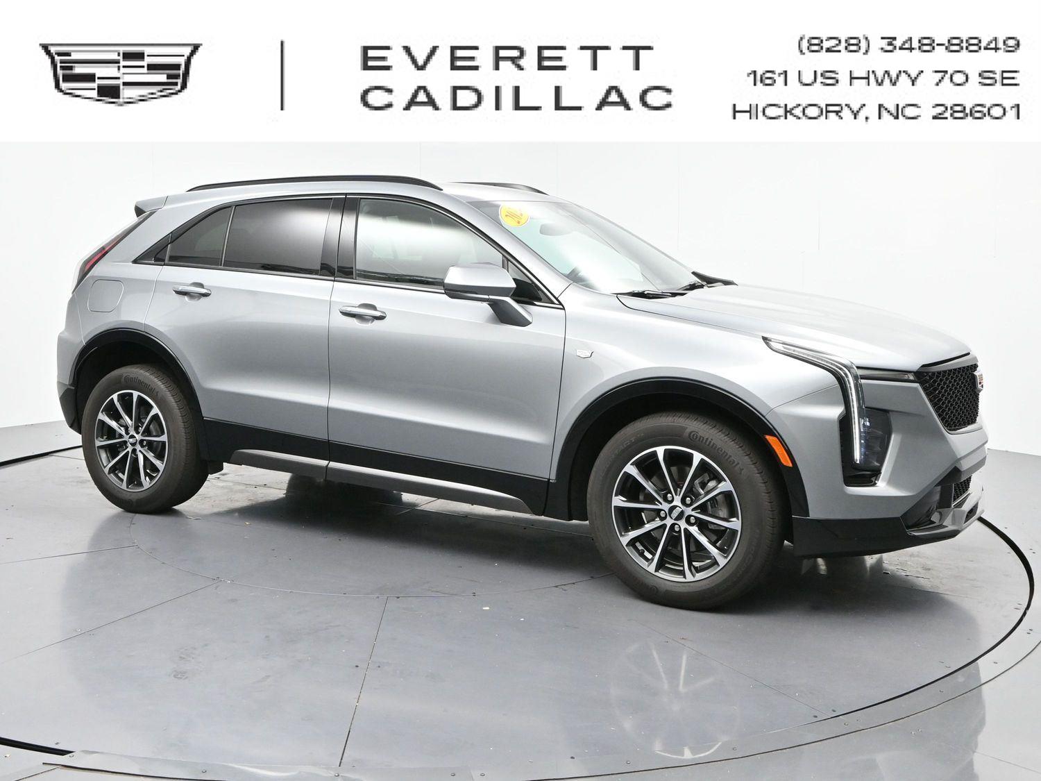 Argent Silver Metallic 2024 Cadillac XT4 SUV / Crossover Four-Wheel Drive 9-Speed Automatic