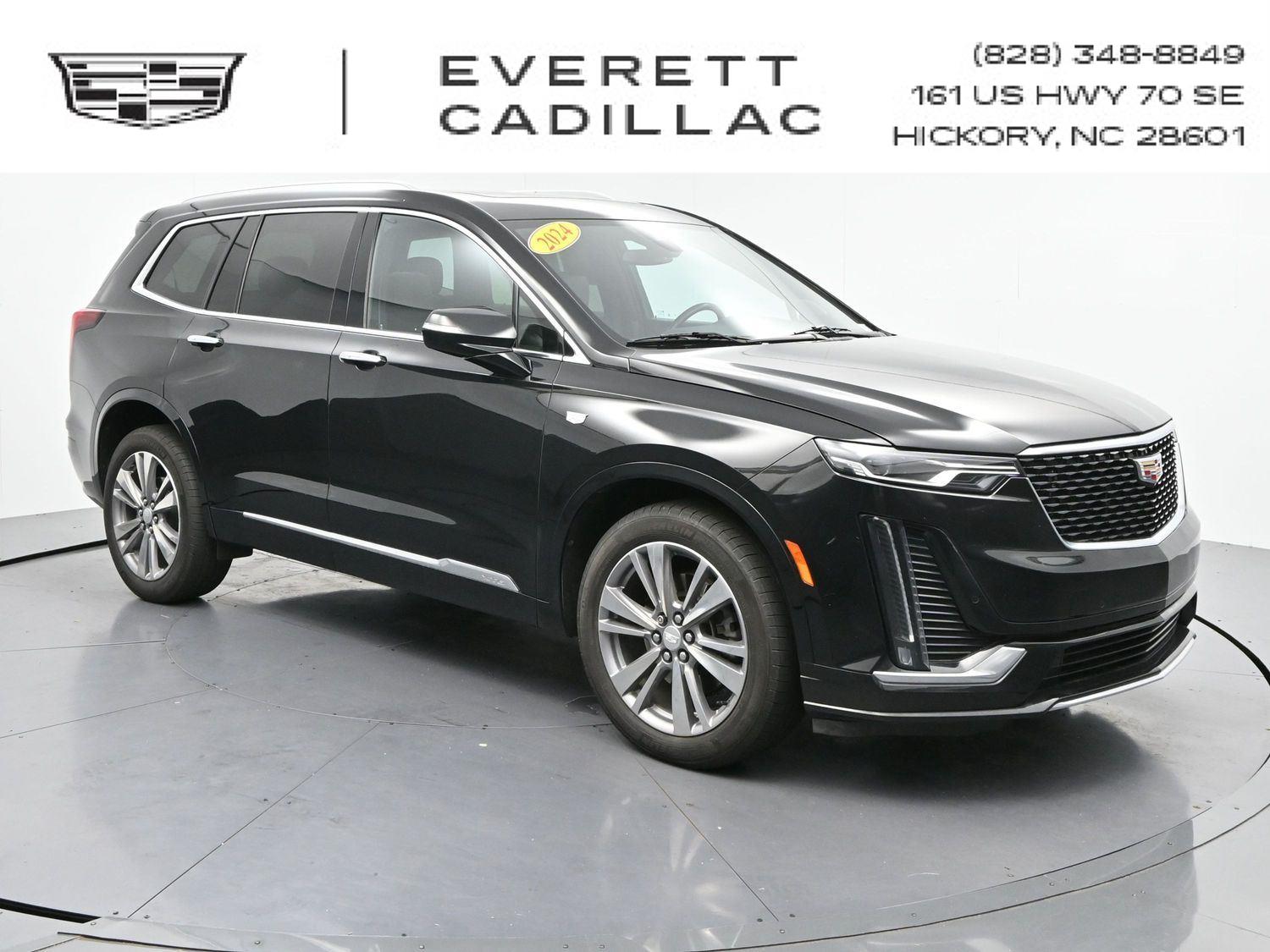 Stellar Black Metallic 2024 Cadillac XT6 SUV / Crossover Four-Wheel Drive 9-Speed Automatic