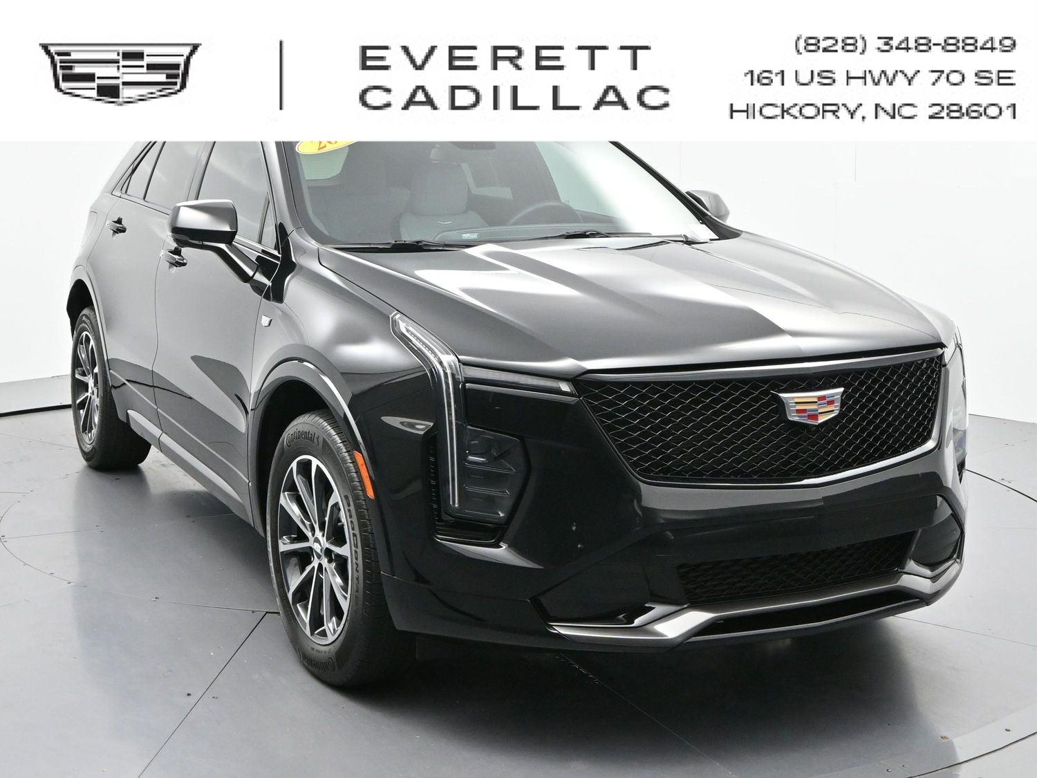 Stellar Black Metallic 2024 Cadillac XT4 SUV / Crossover Four-Wheel Drive 9-Speed Automatic