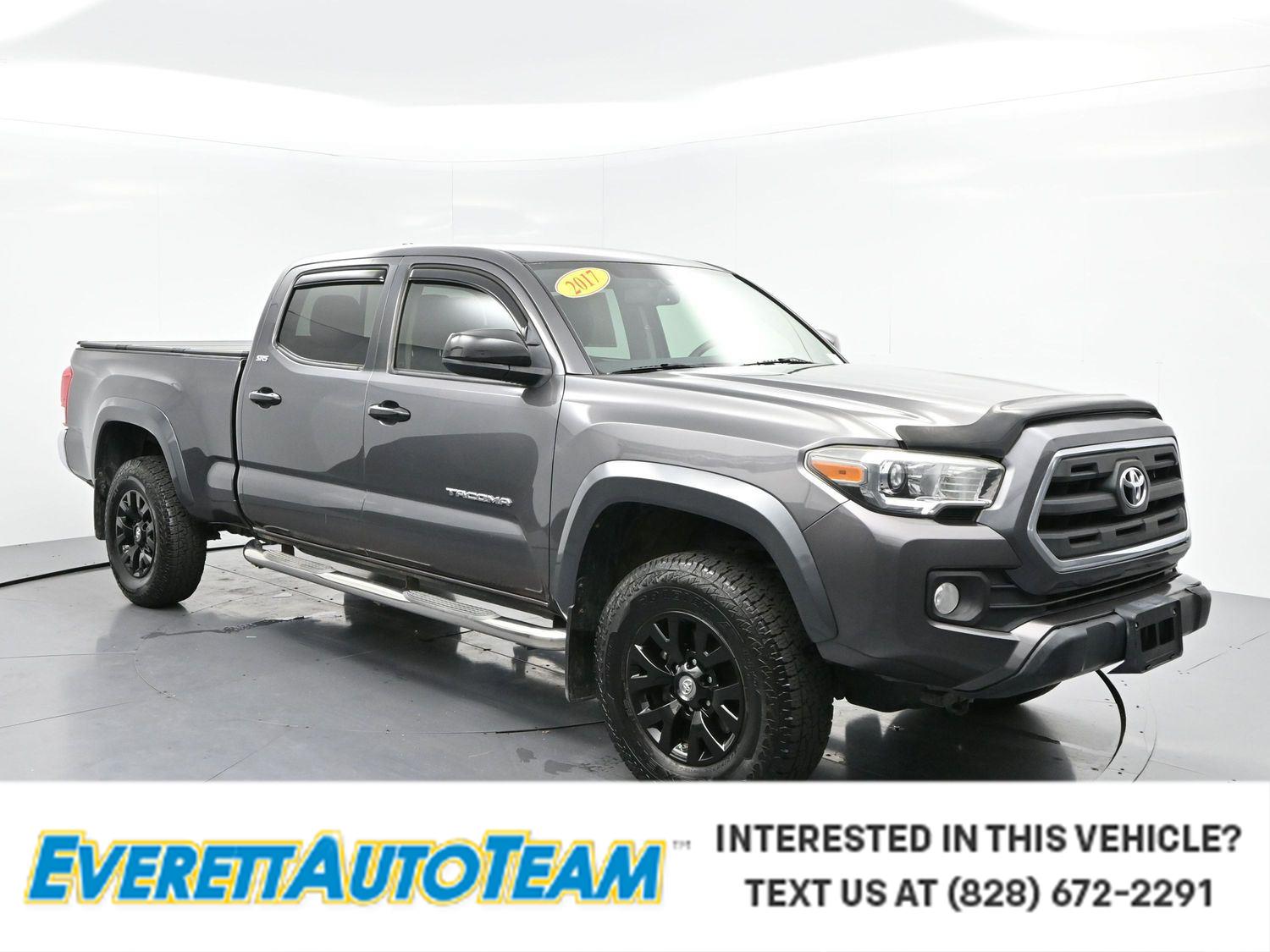 Magnetic Gray Metallic 2017 Toyota Tacoma Pickup Truck Four-Wheel Drive Automatic