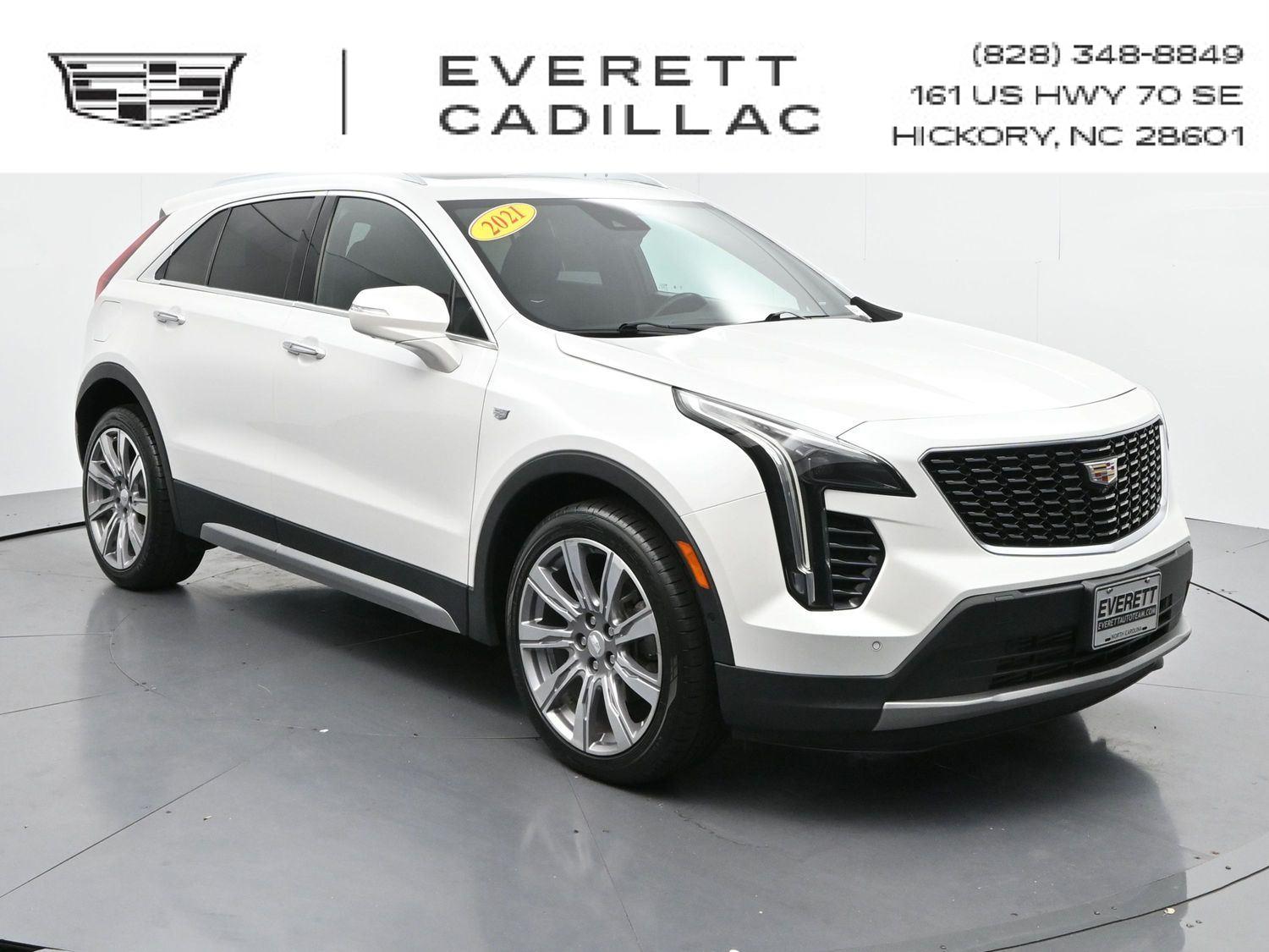 Crystal White Tricoat 2021 Cadillac XT4 SUV / Crossover Four-Wheel Drive 9-Speed Automatic