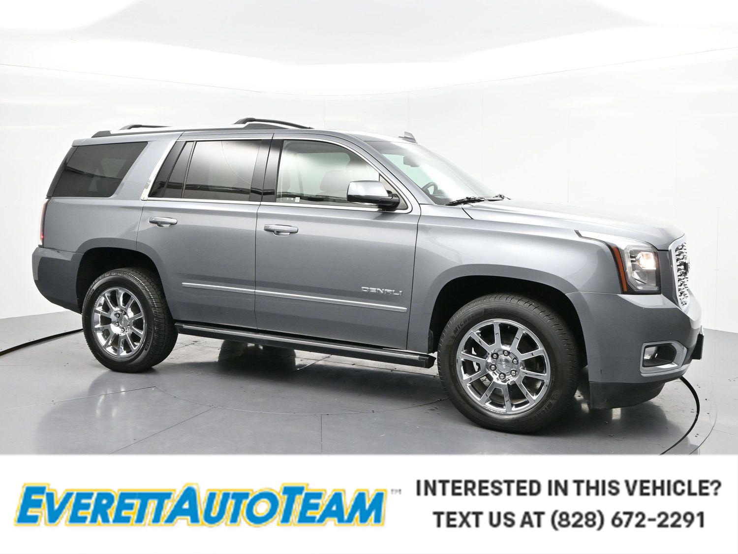 Gray (Satin Steel Metallic) 2020 GMC Yukon SUV / Crossover Four-Wheel Drive Automatic