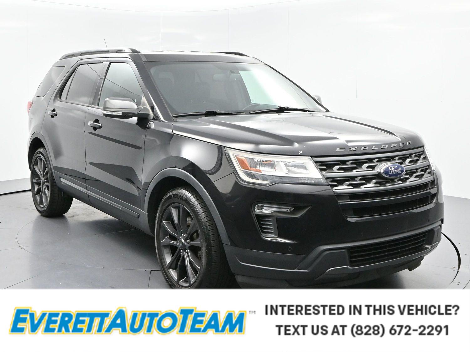 Agate Black 2019 Ford Explorer SUV / Crossover Front-Wheel Drive 6-Speed Automatic