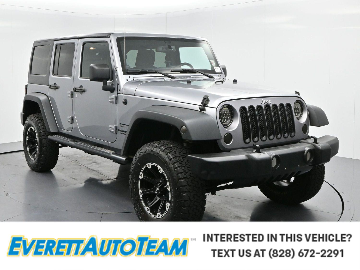 Billet Silver Metallic 2013 Jeep Wrangler SUV / Crossover Four-Wheel Drive 5-Speed Automatic