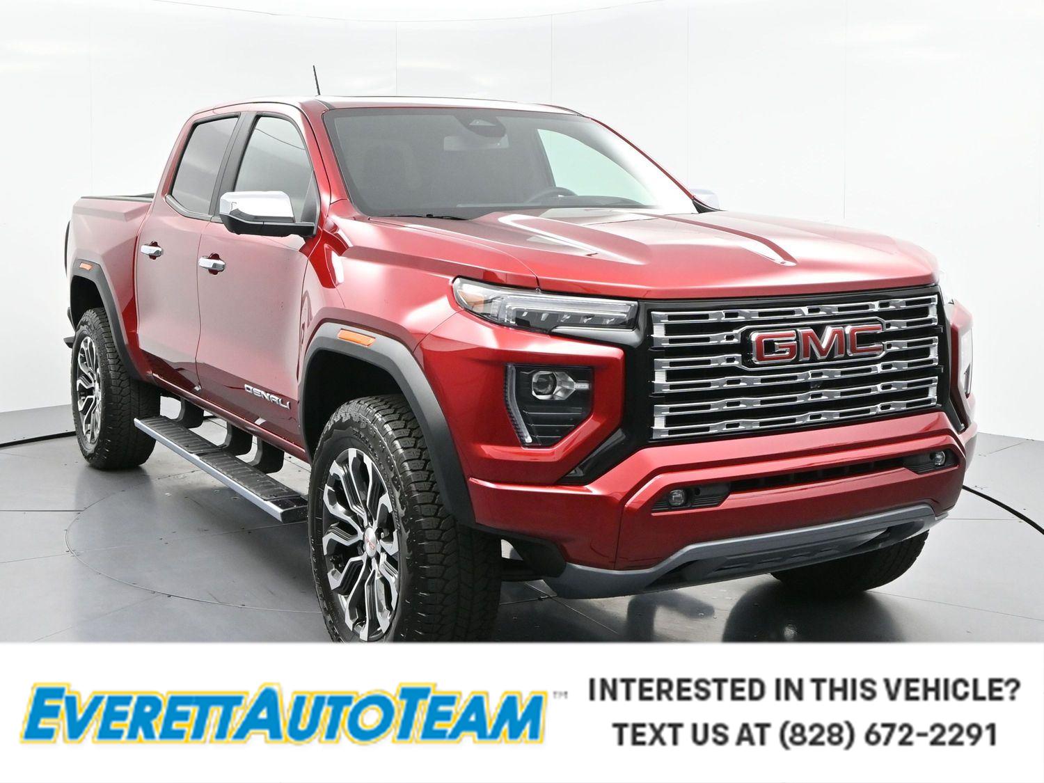 Volcanic Red Tintcoat 2026 GMC Canyon Pickup Truck Four-Wheel Drive 8-Speed Automatic