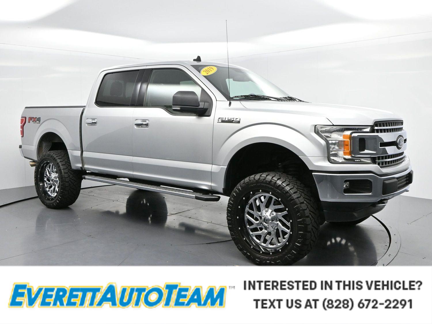 Ingot Silver 2019 Ford F-150 Pickup Truck Four-Wheel Drive Automatic