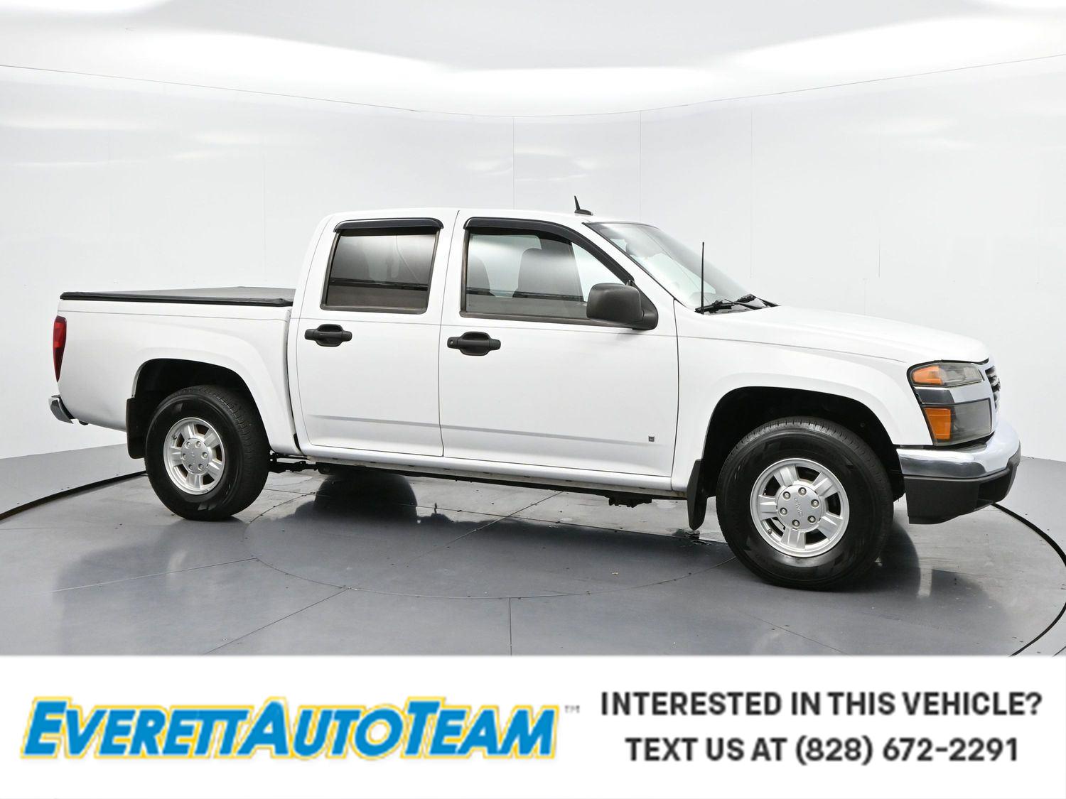 Summit White 2008 GMC Canyon Pickup Truck 4X2 4-Speed Automatic