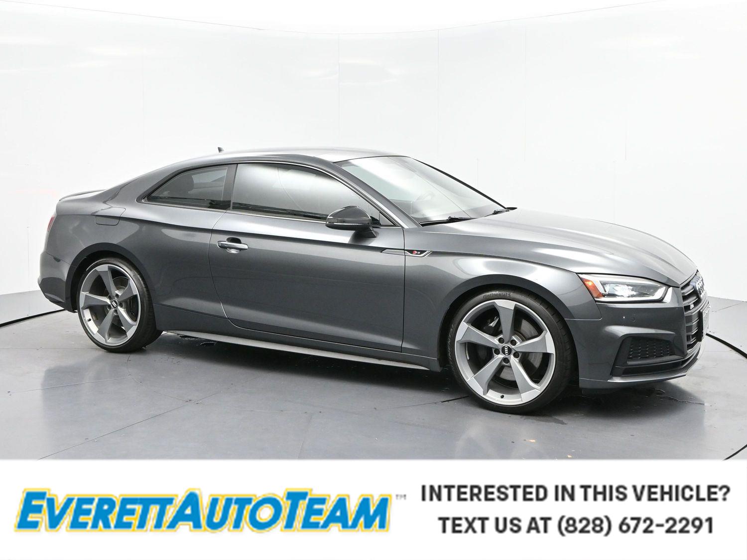 Daytona Gray Pearl Effect 2019 Audi S5 Coupe All-Wheel Drive Automatic