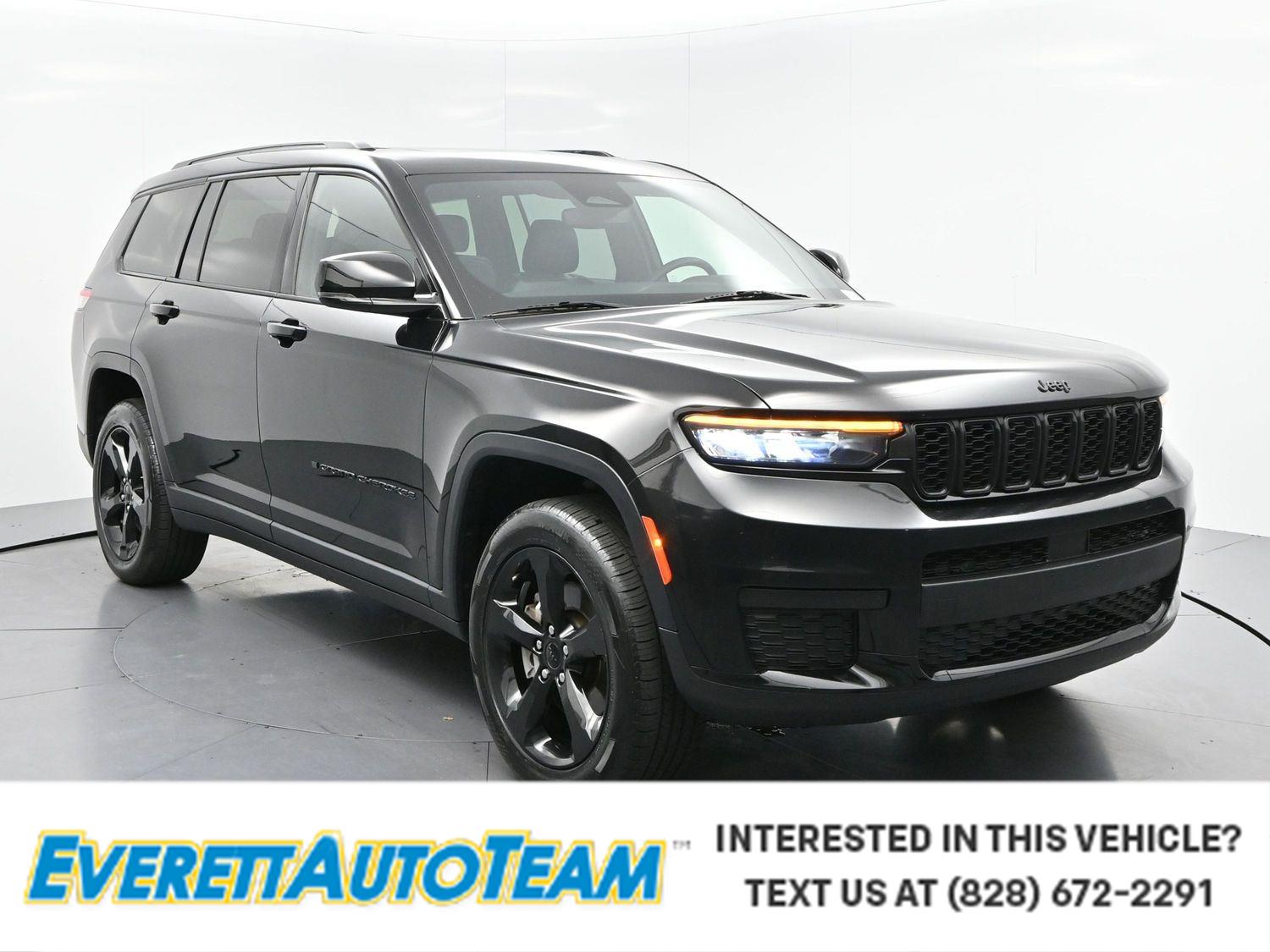 Diamond Black Crystal Pearlcoat 2023 Jeep Grand Cherokee L SUV / Crossover Four-Wheel Drive 8-Speed Automatic