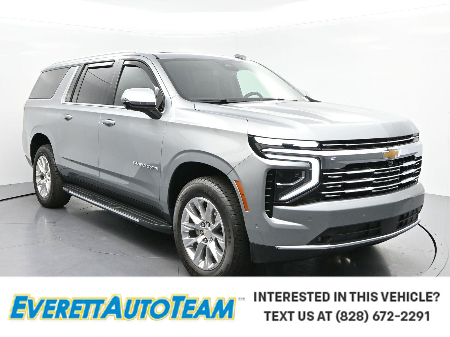 Sterling Gray Metallic 2025 Chevrolet Suburban SUV / Crossover Four-Wheel Drive Automatic