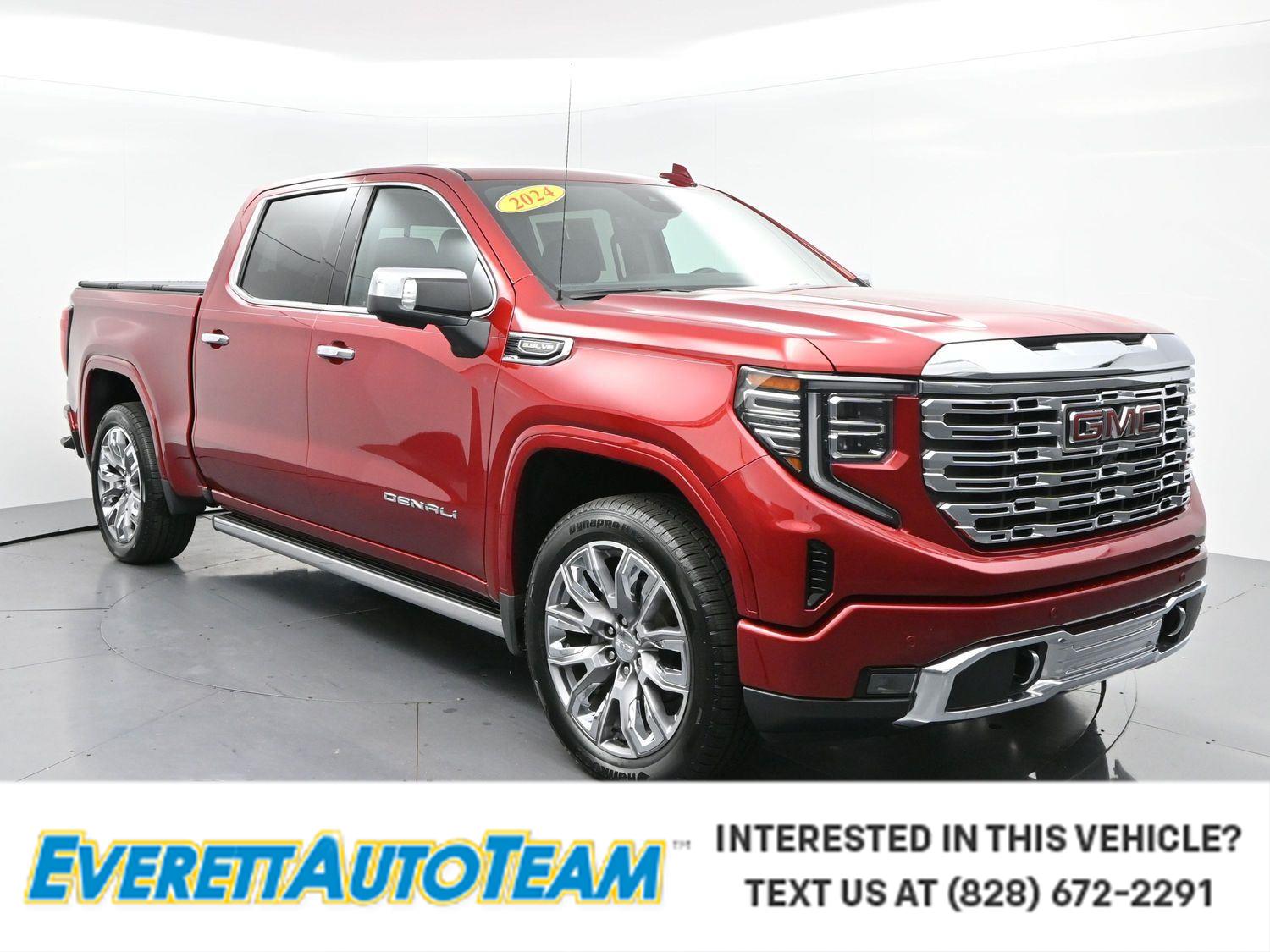 Volcanic Red Tintcoat 2024 GMC Sierra 1500 Pickup Truck Four-Wheel Drive Automatic