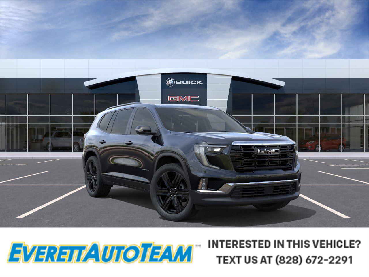 Black (Ebony Twilight Metallic) 2026 GMC Acadia SUV / Crossover Front-Wheel Drive 8-Speed Automatic