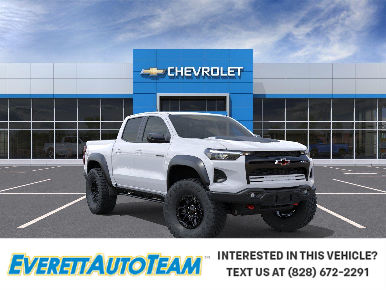 Summit White 2026 Chevrolet Colorado Pickup Truck Four-Wheel Drive 8-Speed Automatic