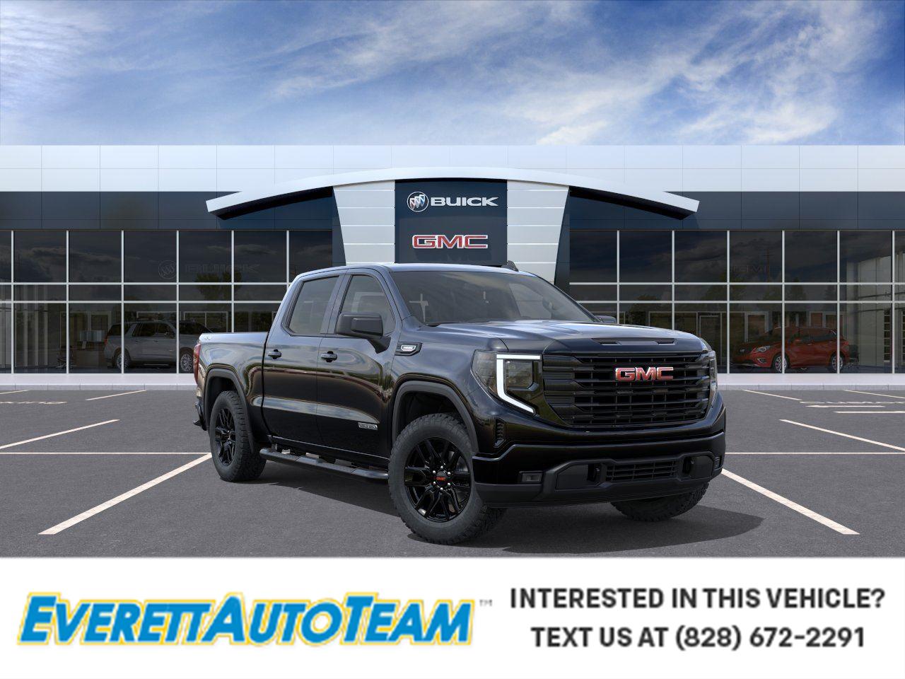 Onyx Black 2026 GMC Sierra 1500 Pickup Truck Four-Wheel Drive 8-Speed Automatic