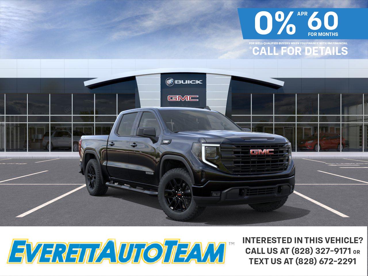 Onyx Black 2026 GMC Sierra 1500 Pickup Truck Four-Wheel Drive 8-Speed Automatic