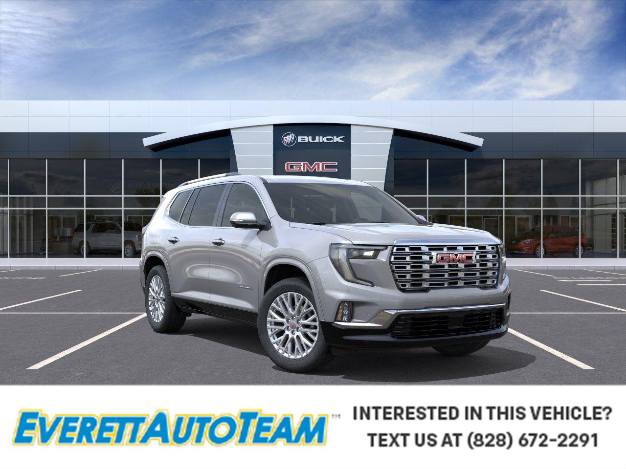 Sterling Metallic 2026 GMC Acadia SUV / Crossover Front-Wheel Drive 8-Speed Automatic