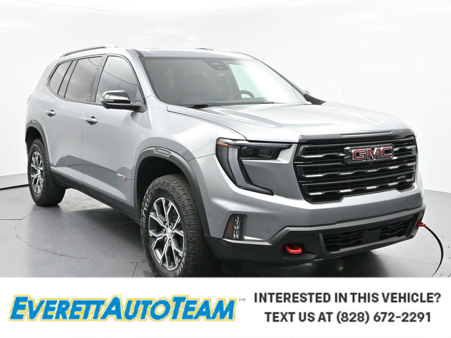 Sterling Metallic 2025 GMC Acadia SUV / Crossover Four-Wheel Drive 8-Speed Automatic