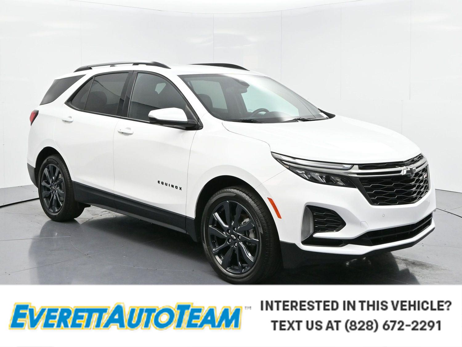 Summit White 2023 Chevrolet Equinox SUV / Crossover Front-Wheel Drive 6-Speed Automatic Overdrive