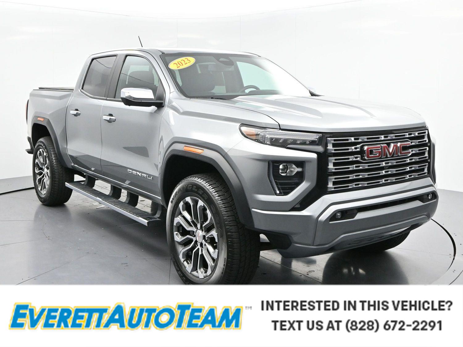 Sterling Metallic 2023 GMC Canyon Pickup Truck Four-Wheel Drive 8-Speed Automatic