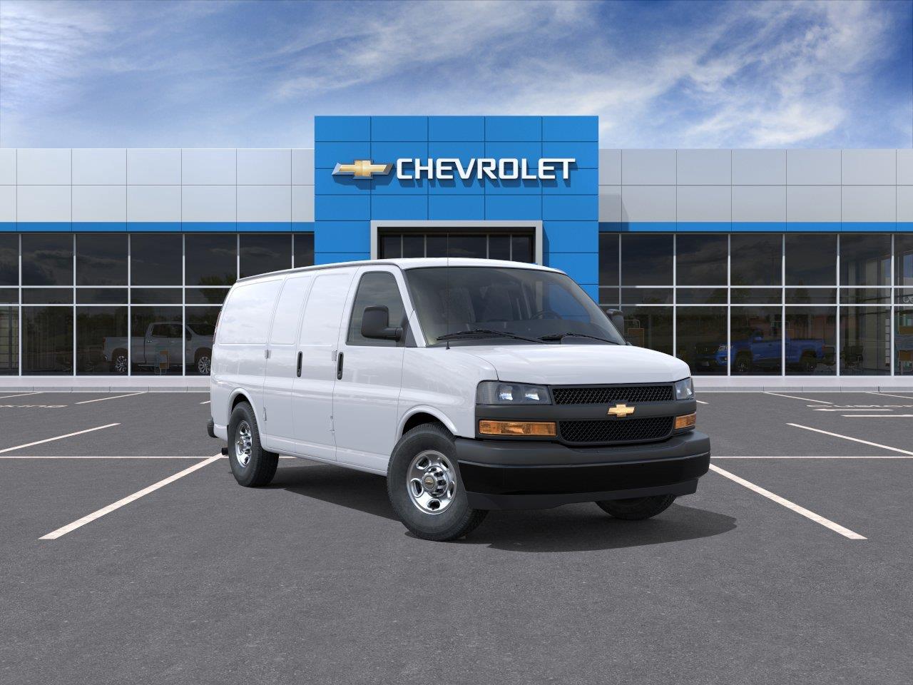 20083 Chevrolet Express Cargo Van RWD 2500 135	2026	11 miles	Summit White		REAR AXLE, 3.42 RATIO,CRUISE CONTROL,ENGINE, 4.3L V6,ALTERNATOR, 150 AMPS,TRANSMISSION, 8-SPEED AUTOMATIC, ELECTRONICALLY CONTROLLED,EMISSIONS OVERRIDE, FEDERAL,VISORS, DRIVER AND FRONT PASSENGER, VINYL,SUMMIT WHITE,DOOR, SWING-OUT PASSENGER-SIDE, 60/40 SPLIT,SEATS, FRONT BUCKET WITH VINYL TRIM,REMOTE KEYLESS ENTRY,NEUTRAL, VINYL SEAT TRIM,GLASS, FIXED REAR DOORS WINDOWS,SHIP THRU, PRODUCED IN WENTZVILLE AND SHIPPED TO ADRIAN STEEL,AUDIO SYSTEM, AM/FM STEREO WITH MP3 PLAYER,ONSTAR, DELETE,WHEELS, 4 - 16 X 6.5 (40.6 CM X 16.5 CM) STEEL,REMOVES ONSTAR BASICS (ONSTAR FLEET BASICS FOR FLEET),MOBILE SERVICE PLUS.,EMISSIONS, CALIFORNIA STATE REQUIREMENTS,DRIVER CONVENIENCE PACKAGE,TIRE, SPARE LT245/75R16E ALL-SEASON, BLACKWALL,GLASS, REAR DOORS,BODY, STANDARD,SEATING ARRANGEMENT, DRIVER AND FRONT PASSENGER HIGH-BACK BUCKETS,,PAINT, SOLID	gasoline	Stock: CD-2433<br /><br />2026 Chevrolet Express Cargo Van Express Cargo Van– Now Available at <b>Everett in Hickory!</b><br /><br />If you're looking for a vehicle that delivers on performance utility comfort or value  this <b>2026 Chevrolet Express Cargo Van RWD 2500 135</b> may be just the ticket! <br /><br /><u>Vehicle Highlights:</u><br /><br /><h4 class=vc_build_package_name>Driver Convenience Package ($400 value)</h4><ul  class=vc_build_package_item_list><li>Cruise Control</li><li>Tilt-Wheel</li></ul><h4 class=vc_build_package_name>Preferred Equipment Group 1WT</h4><ul  class=vc_build_package_item_list></ul><br /><h4 class=vc_build_feature_name>Convenience</h4><ul class=vc_build_feature_item_list><li> Cruise control with steering wheel mounted controls. Set it and forget it. Road trips used to be stressful until cruise control set the pace. Simply set the desired speed using the steering wheel mounted controls and it will maintain that speed without driver intervention. This can help minimize driver fatigue and improve overall fuel economy. Resting your right foot is right at your fingertips thanks to cruise control with steering wheel mounted controls.</li></ul><h4 class=vc_build_feature_name>Powertrain and Mechanical</h4><ul class=vc_build_feature_item_list><li> Variable valve timing - Change your output. There are a lot of variables in your drive so why should your engine always operate the same?  With variable valve timing the engine is efficient at both low and high RPM’s so you get better fuel efficiency cleaner emissions and improved performance. Variable valve timing provides a better drive every time.</li></ul><h4 class=vc_build_feature_name>Safety and Security</h4><ul class=vc_build_feature_item_list><li> Rear camera - Watching your back!  The rear camera helps you see obstacles and hazards you otherwise couldn't by showing enhanced images of what is behind you. The rear camera is an extra set of eyes that's both convenient and safe.</li></ul><h4 class=vc_build_feature_name>Technology and Telematics</h4><ul class=vc_build_feature_item_list><li> Selective Internet access - a more focused delivery. Selective internet access allows you to tailor the features for your feed such as sports scores local news or current weather. When it comes to getting what you want selective internet access is a net gain.</li><li> Selective Internet access - a more focused delivery. Selective internet access allows you to tailor the features for your feed such as sports scores local news or current weather. When it comes to getting what you want selective internet access is a net gain.</li></ul><br /><br /><u>Other Options/Features</u><br /><br />BODY STANDARD EMISSIONS CALIFORNIA STATE REQUIREMENTS EMISSIONS OVERRIDE FEDERAL ENGINE 4.3L V6 TRANSMISSION 8-SPEED AUTOMATIC ELECTRONICALLY CONTROLLED REAR AXLE 3.42 RATIO DOOR SWING-OUT PASSENGER-SIDE 60/40 SPLIT WHEELS 4 - 16 X 6.5 (40.6 CM X 16.5 CM) STEEL TIRE SPARE LT245/75R16E ALL-SEASON BLACKWALL PAINT SOLID SUMMIT WHITE SEATS FRONT BUCKET WITH VINYL TRIM NEUTRAL VINYL SEAT TRIM SEATING ARRANGEMENT DRIVER AND FRONT PASSENGER HIGH-BACK BUCKETS AUDIO SYSTEM AM/FM STEREO WITH MP3 PLAYER DRIVER CONVENIENCE PACKAGE ALTERNATOR 150 AMPS GLASS FIXED REAR DOORS WINDOWS GLASS REAR DOORS REMOTE KEYLESS ENTRY CRUISE CONTROL VISORS DRIVER AND FRONT PASSENGER VINYL ONSTAR DELETE MOBILE SERVICE PLUS. REMOVES ONSTAR BASICS (ONSTAR FLEET BASICS FOR FLEET) SHIP THRU PRODUCED IN WENTZVILLE AND SHIPPED TO ADRIAN STEEL<br /><br /> Why Buy From Everett?<br /><br />At Everett Chevrolet Buick GMC we’re not just selling cars — we’re building relationships. Here's what sets us apart:<br /><br /><b>Locally & Family Owned </b> - Since 1967 our team has been proudly serving communities throughout Western North Carolina.<br /><br /><b>We're the GM Experts</b> - As a GM Mark of Excellence dealer with Certified Elite status Everett performs in the top 5% of GM dealers nationwide and is currently ranked 3rd in the nation for Certified Pre-Owned sales.<br /><br /><b>Certified Technicians</b> – Every vehicle is inspected and serviced by factory-trained pros.<br /><br /><b>Top Dollar for Trades</b> – Get a fair fast trade-in offer.<br /> Ready for a Test Drive?<br /><br />Whether you're upgrading downsizing or buying your first vehicle the 2026 Chevrolet Express Cargo Van could be your perfect match. Let us show you how we've kept a firm commitment to our customers from Charlotte Statesville Asheville Boone Lincolnton Gastonia Huntersville Mooresville Wilkesboro and beyond...<br /><br /><b><u>Everett Chevrolet Buick GMC Hickory</b></u><br />* Call us at <b>(828) 327-9171</b><br />* Visit us at <b>161 Hwy 70 SE</b><br />* Shop online 24/7 at <b>www.everettchevy.com</b><br />