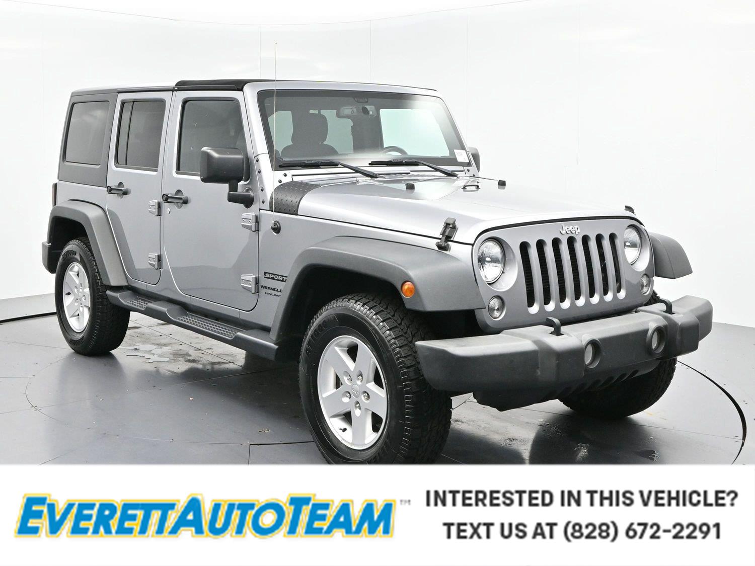 2018 Jeep Wrangler JK Unlimited Sport S