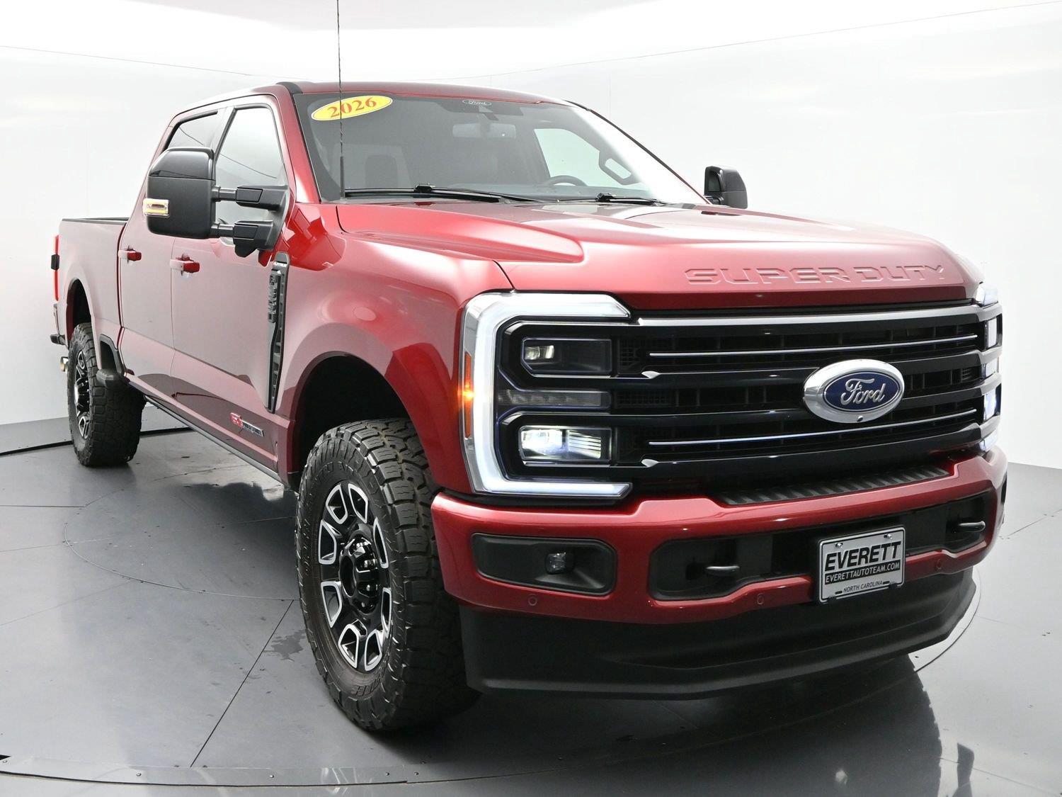 2026 Ford Super Duty F-350 SRW Platinum