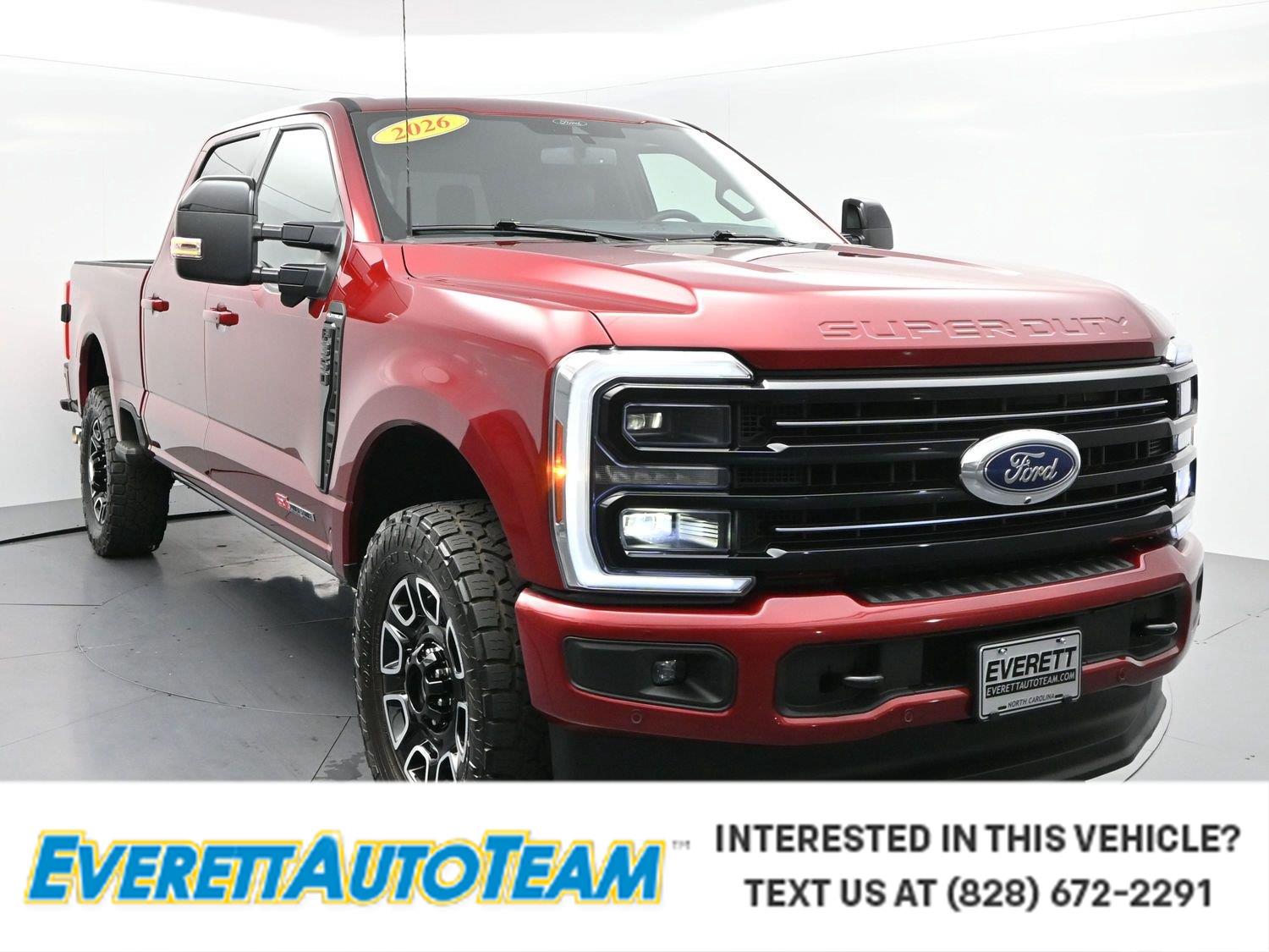 2026 Ford Super Duty F-350 SRW Platinum